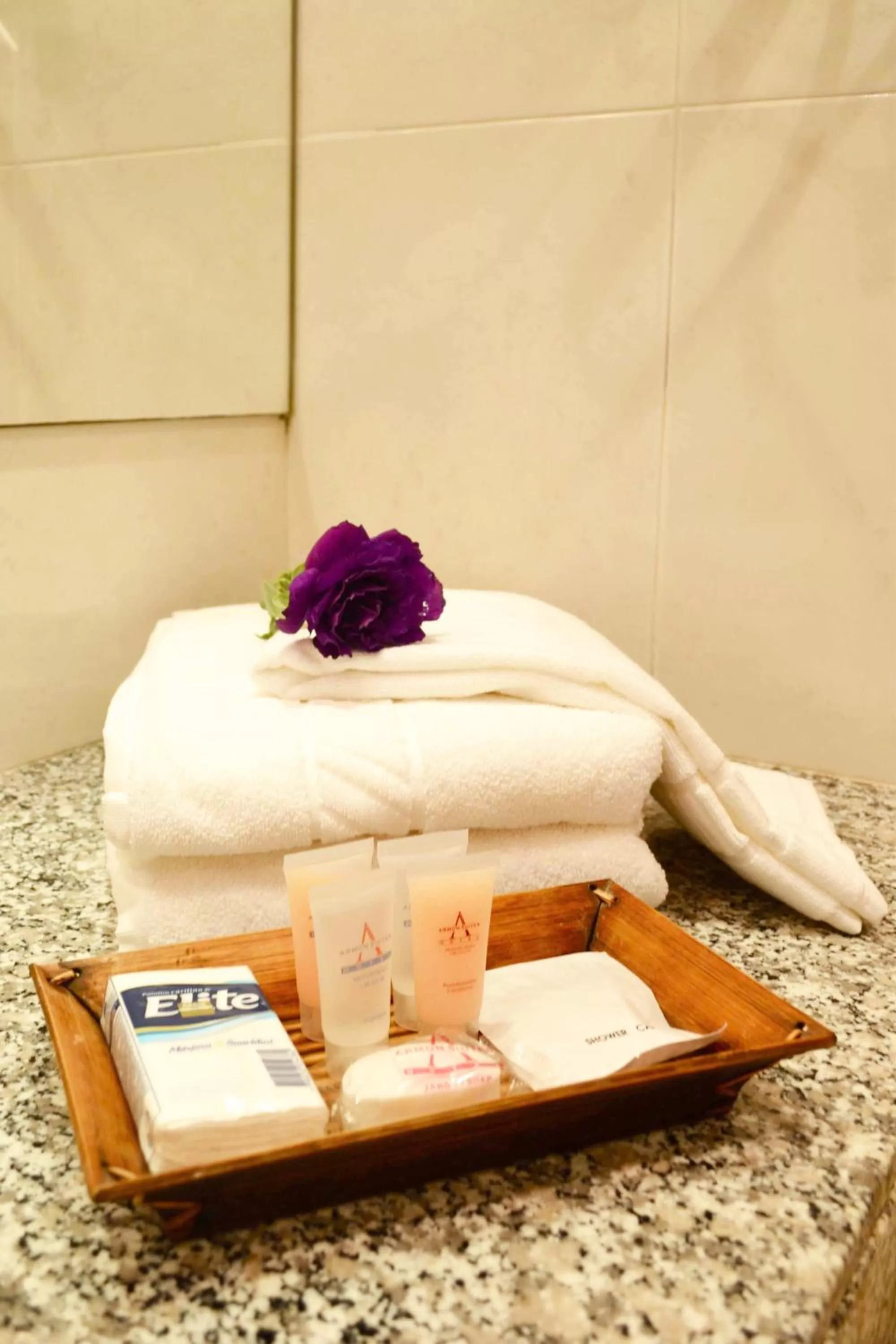 Bathroom in Armon Suites Hotel