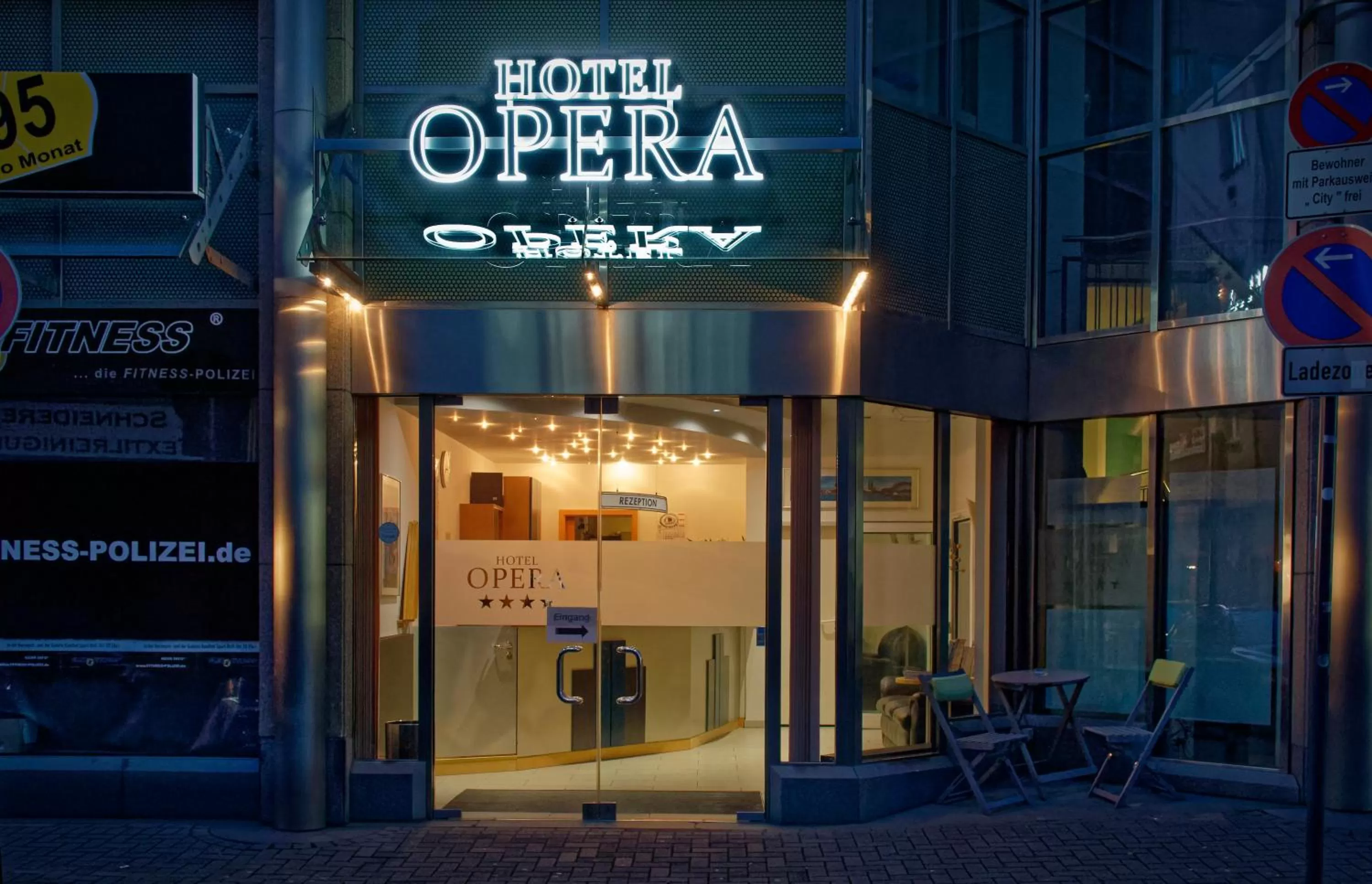 Facade/entrance in Opera Hotel Köln