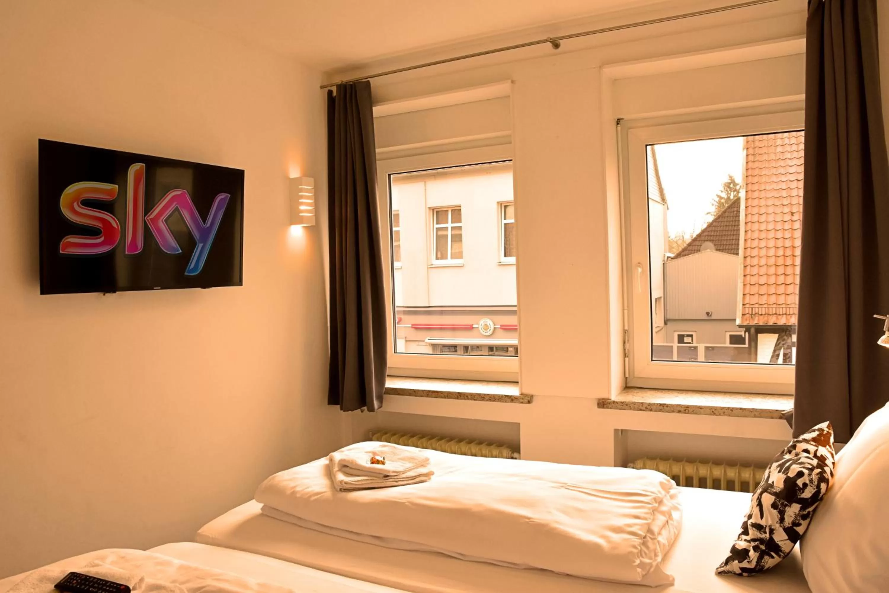 TV and multimedia, Bed in Hotel Walsroder Hof