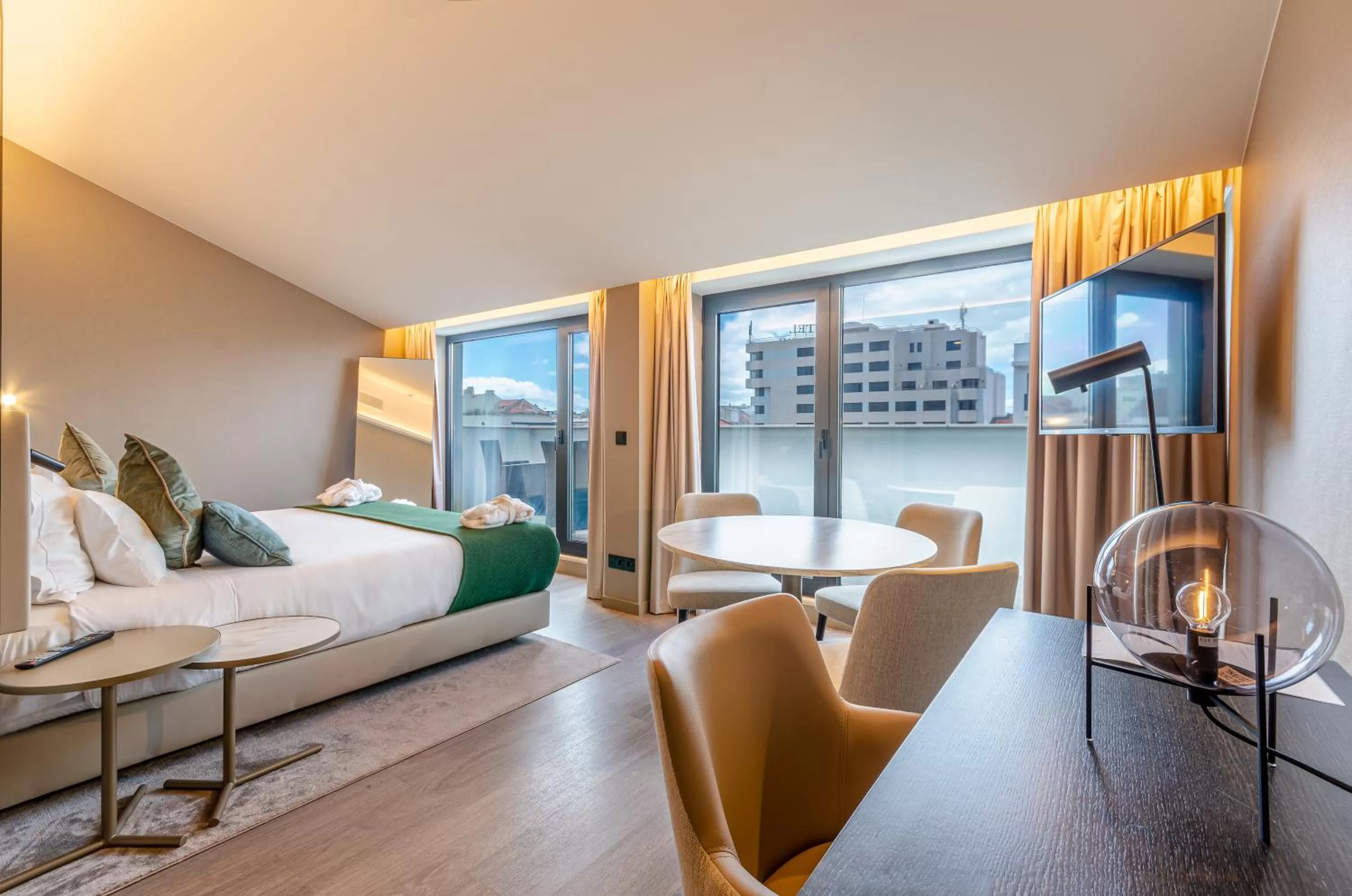 Bed in OMID Saldanha Hotel