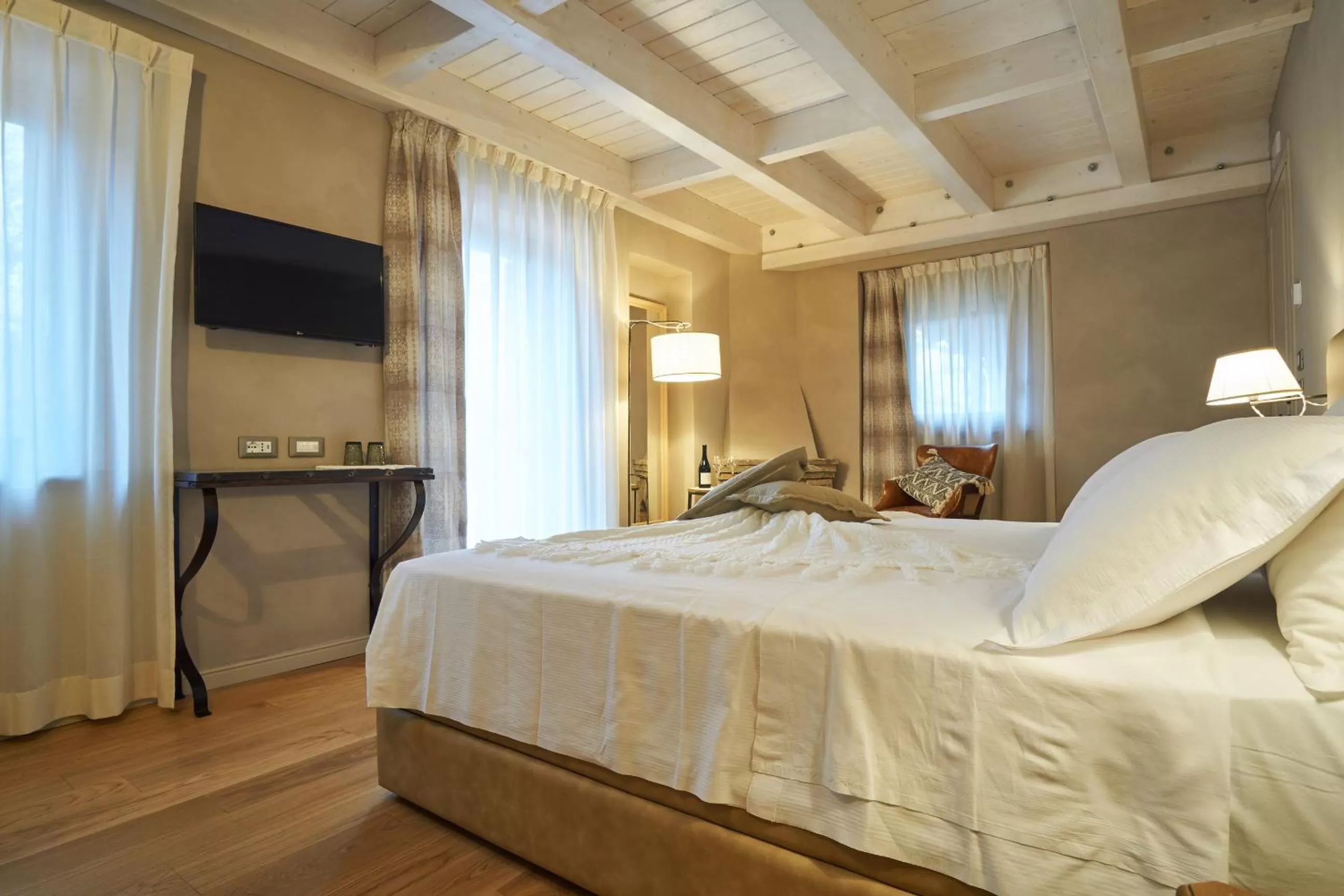 Bed in Relais Villa Miraglia