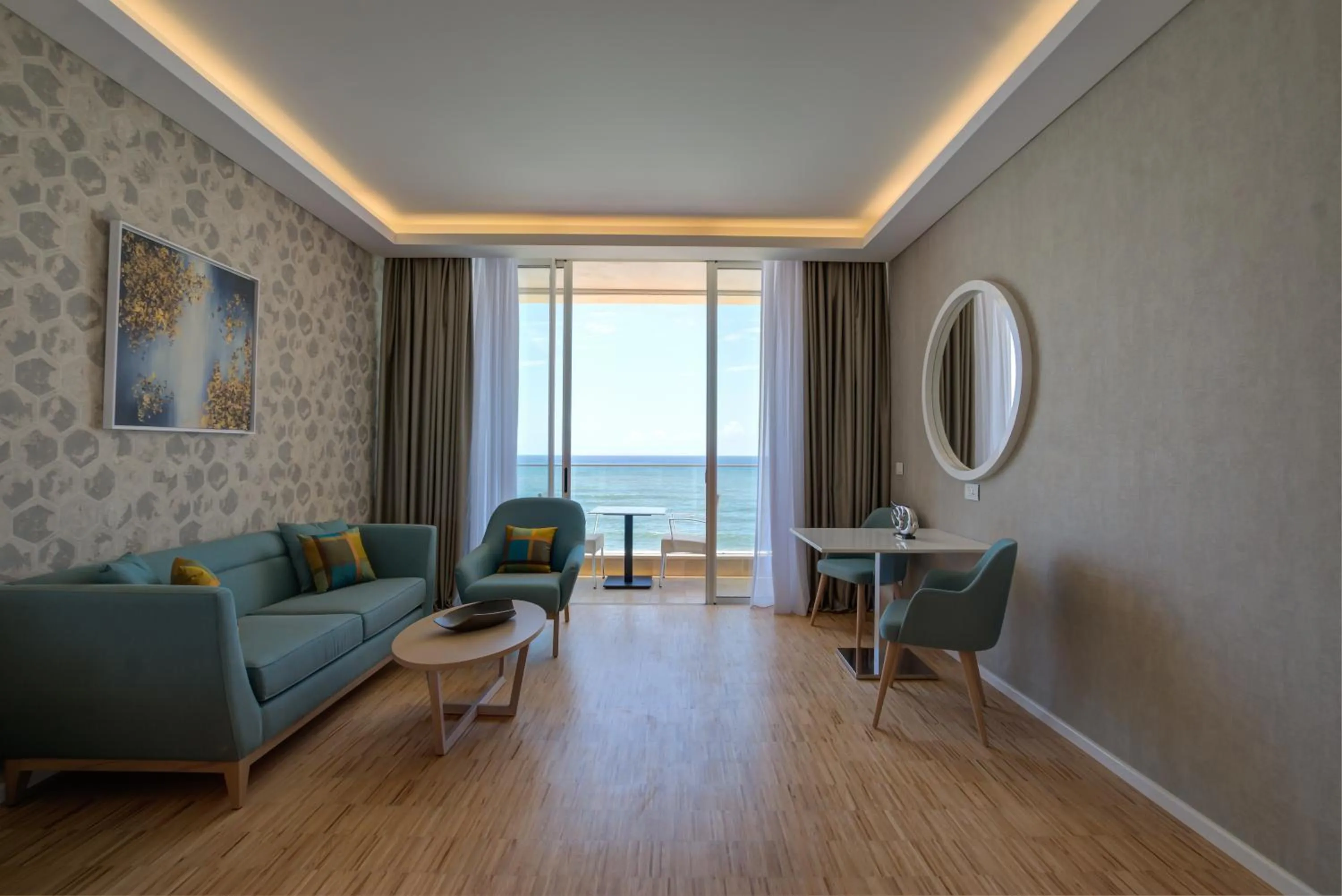 Seating area in Lancaster Eden Bay