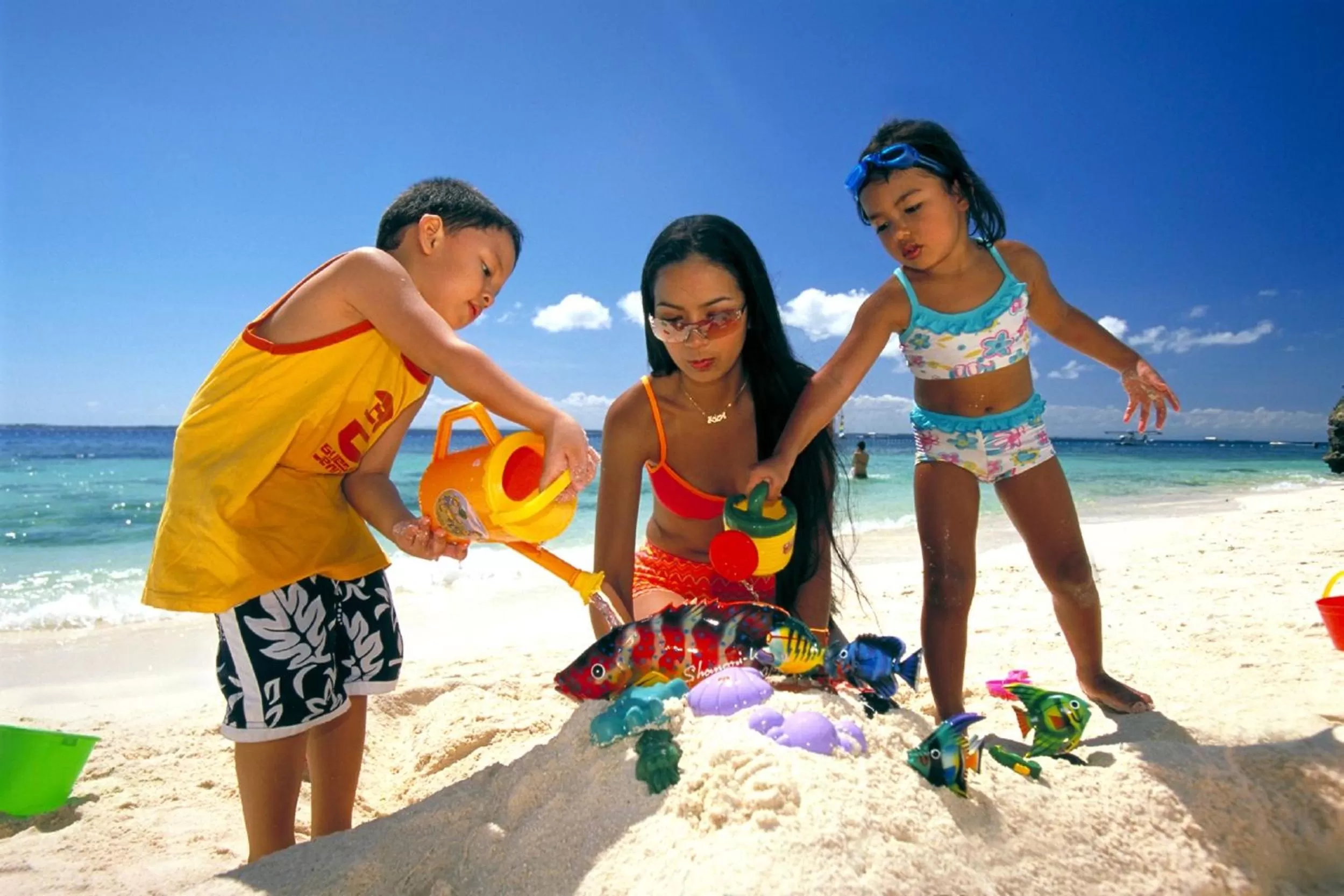 Beach in Shangri-La Mactan, Cebu