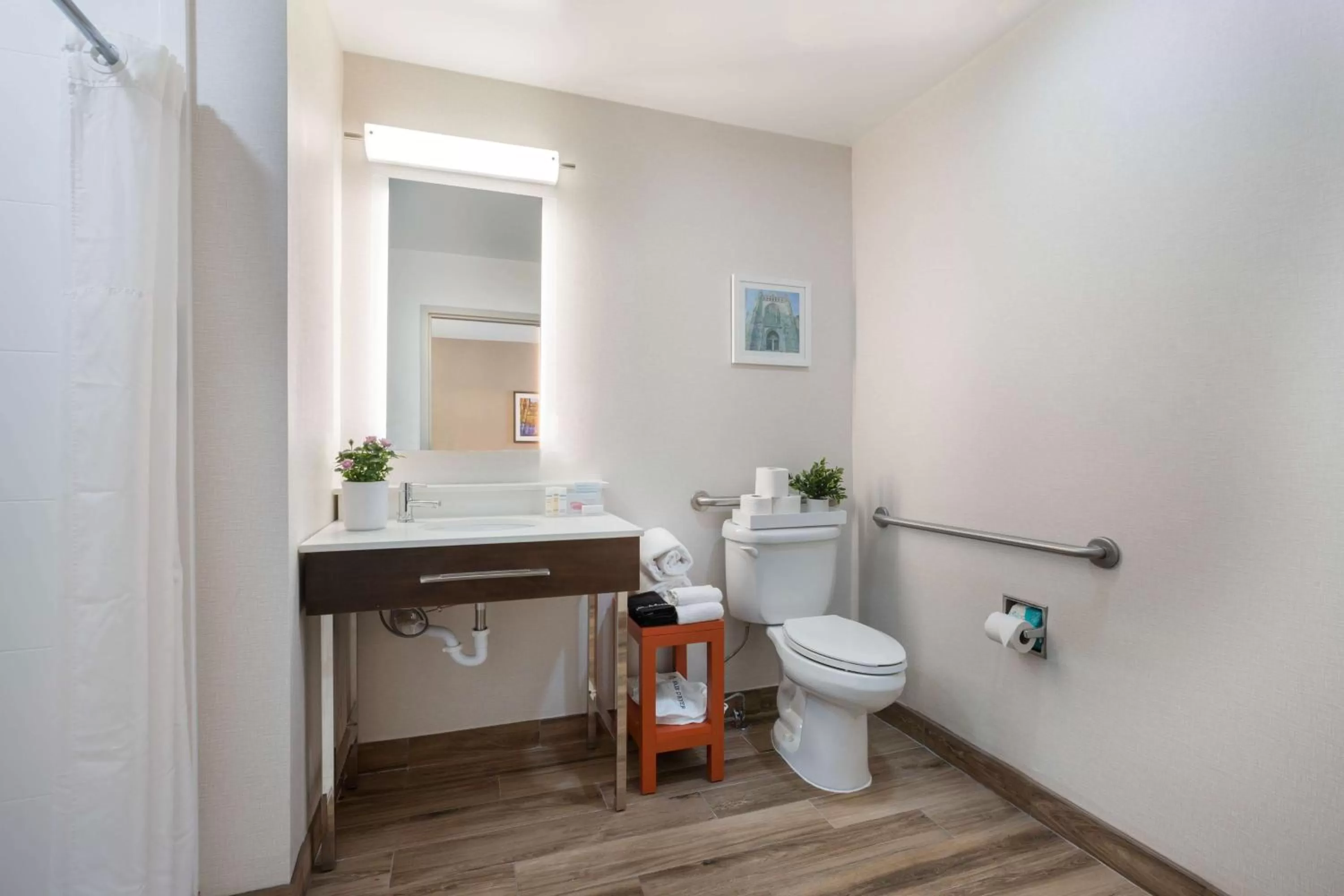 Bathroom in Hampton Inn Princeton