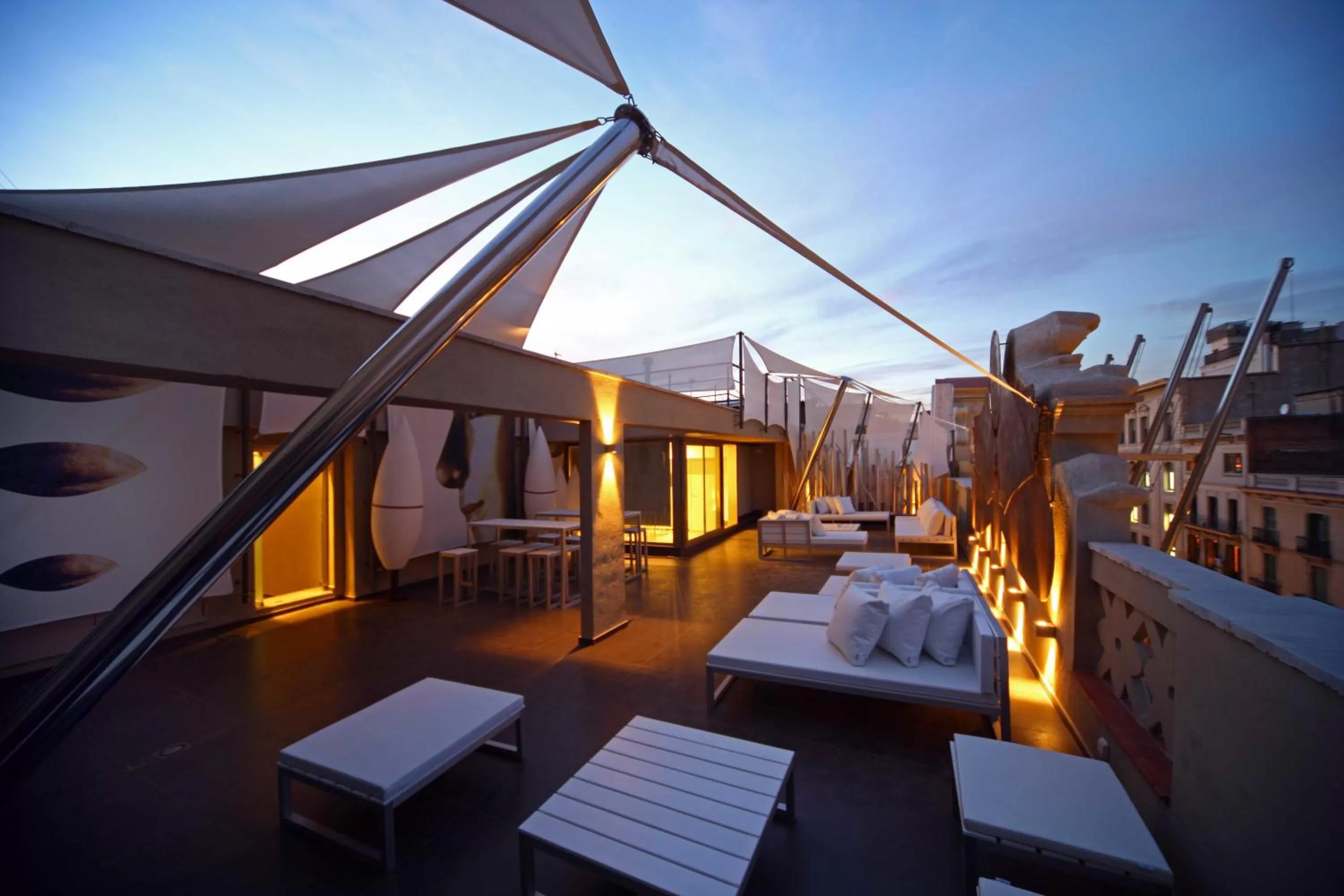 Patio in Hotel Constanza