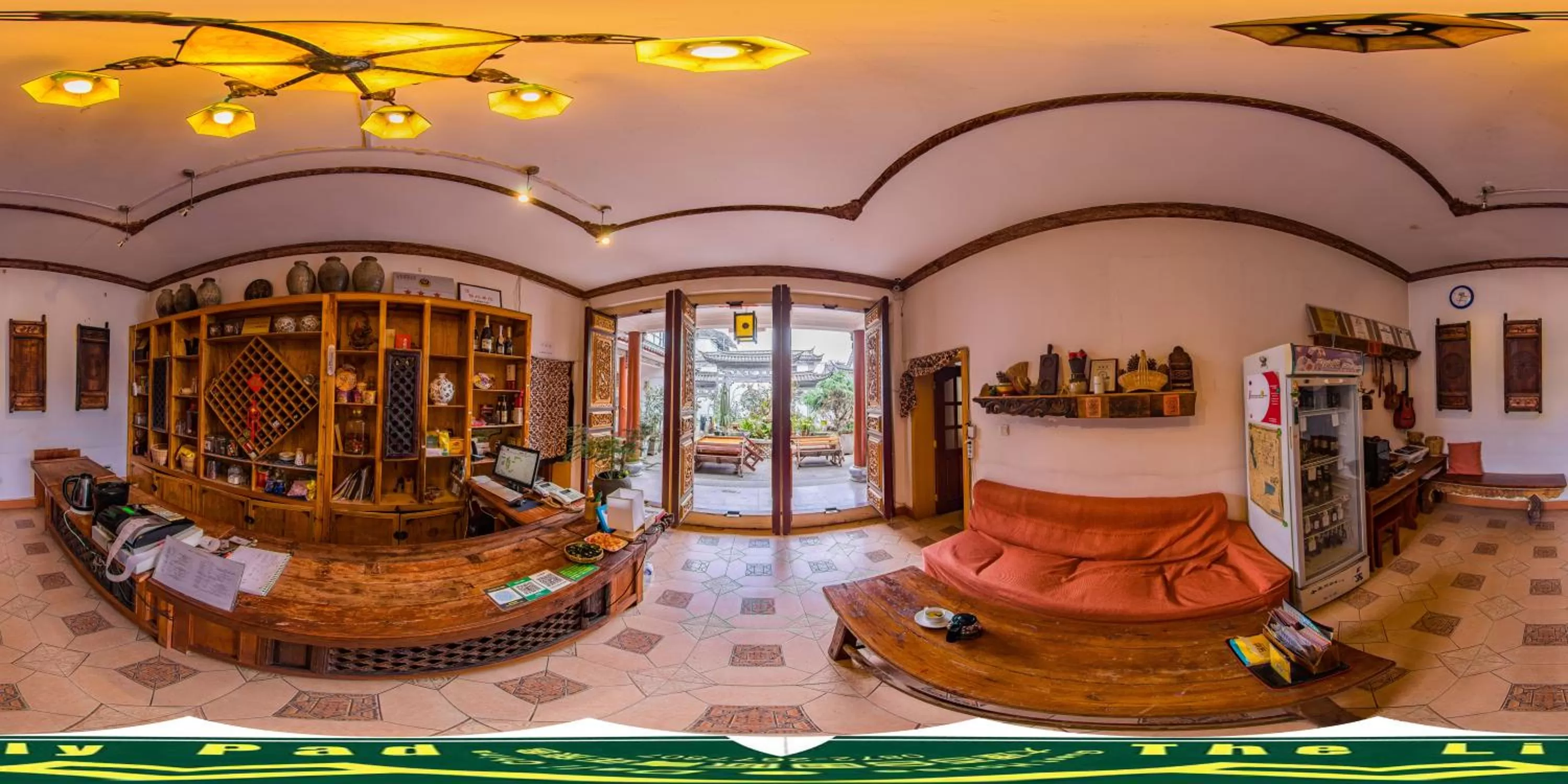 Lobby or reception in The Lily Pad Inn