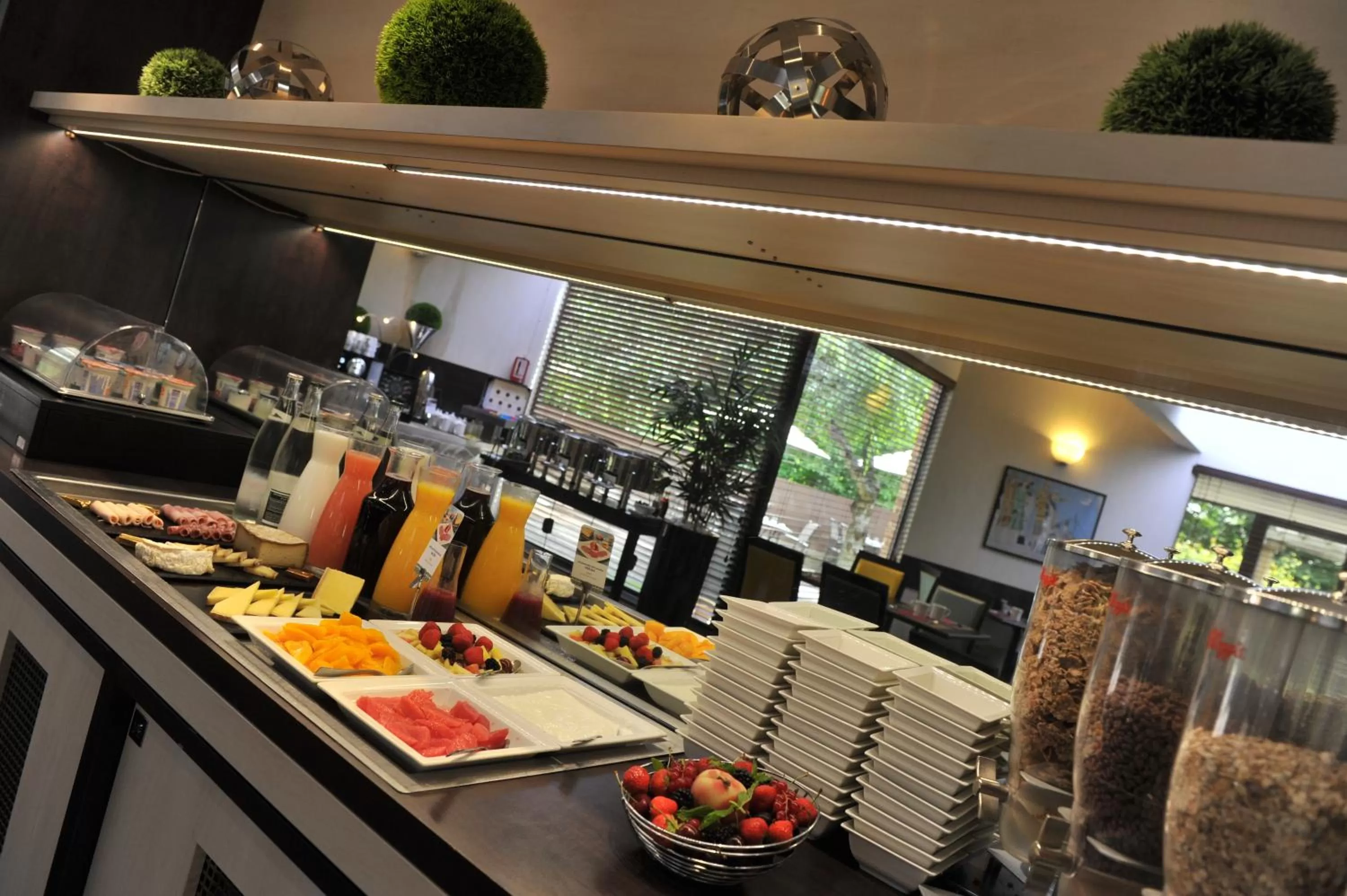 Buffet breakfast in Mercure Maurepas Saint Quentin