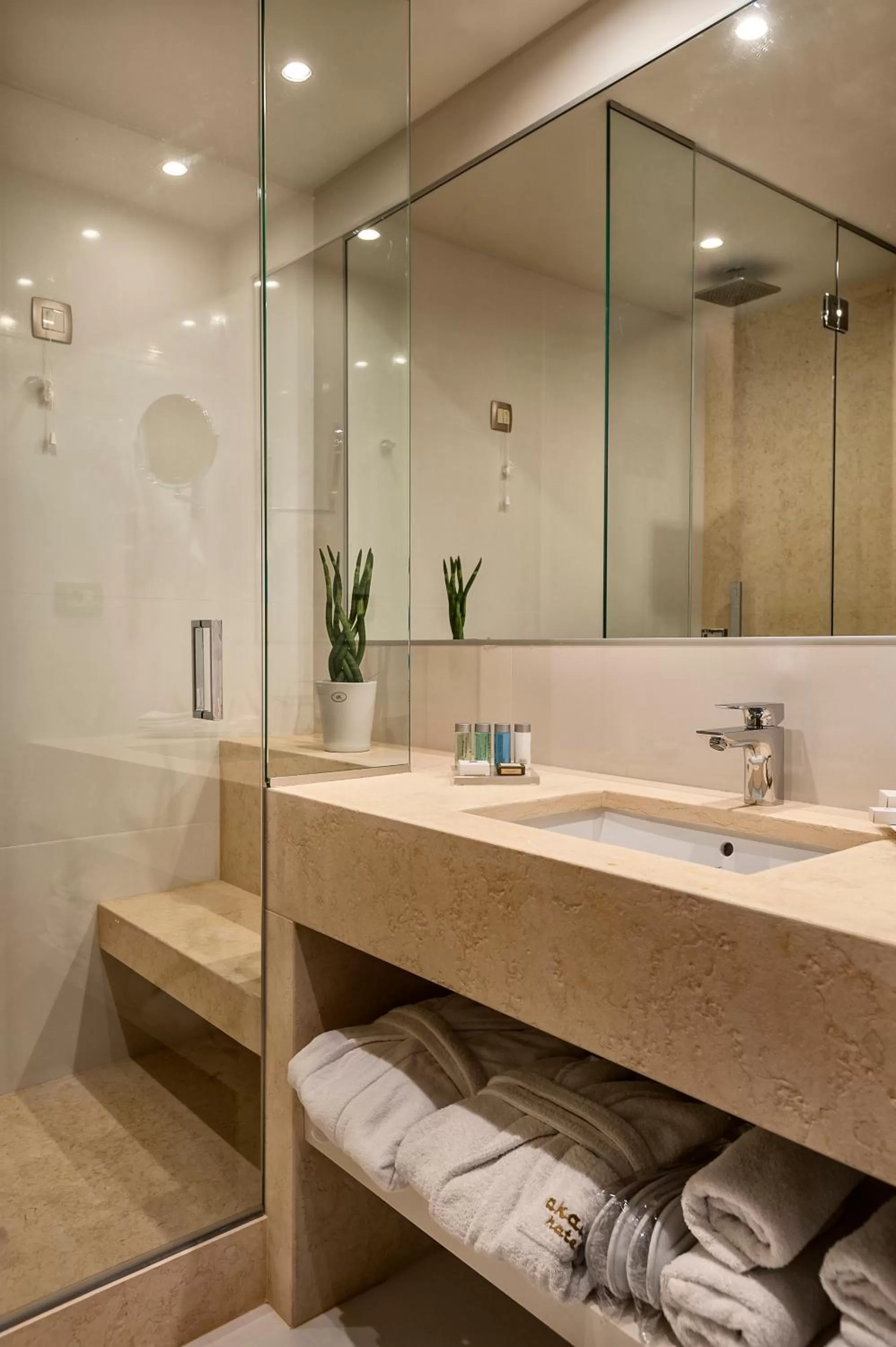 Bathroom in Civitel Akali Hotel