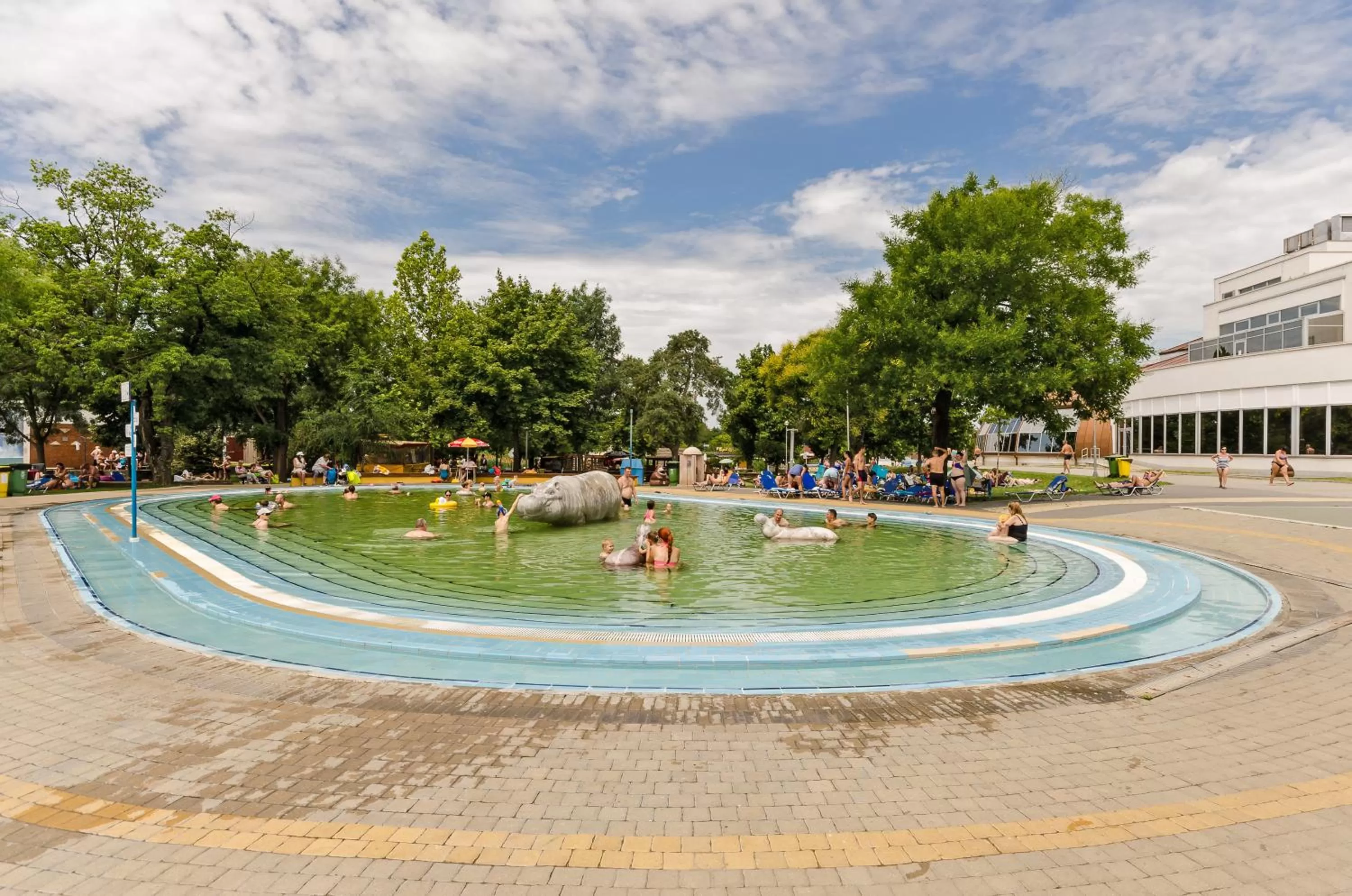 Swimming pool in Hunguest Hotel Aqua Sol