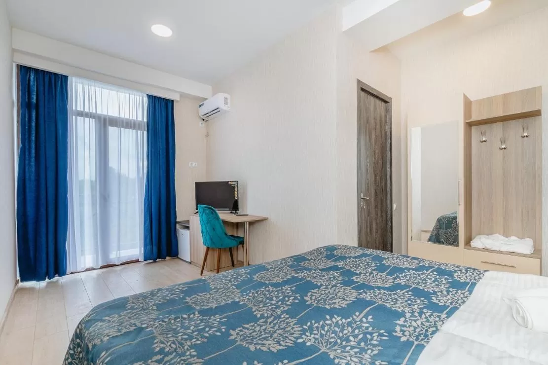 Bed in Vita Gardenia Hotel Tskaltubo