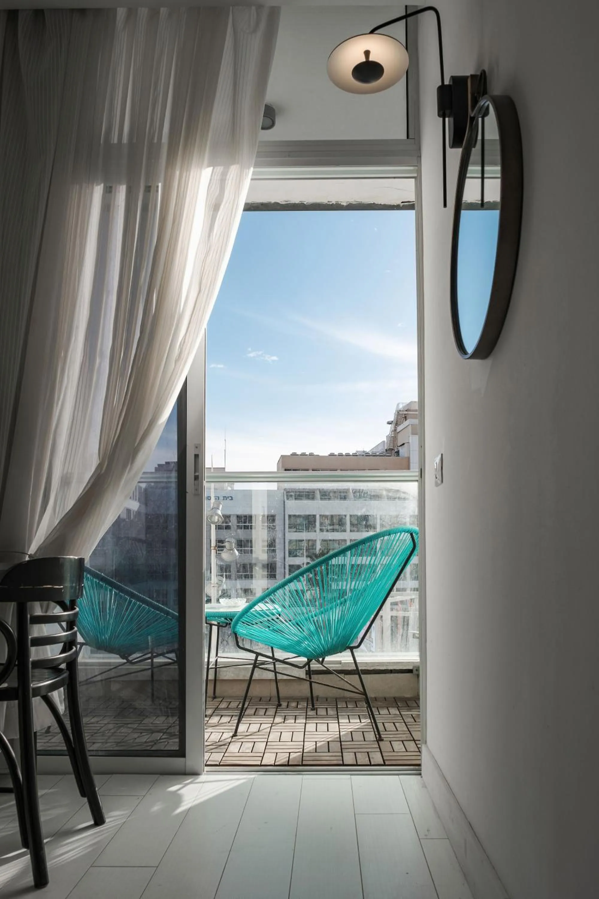 Balcony/Terrace in Kikar Boutique Hotel