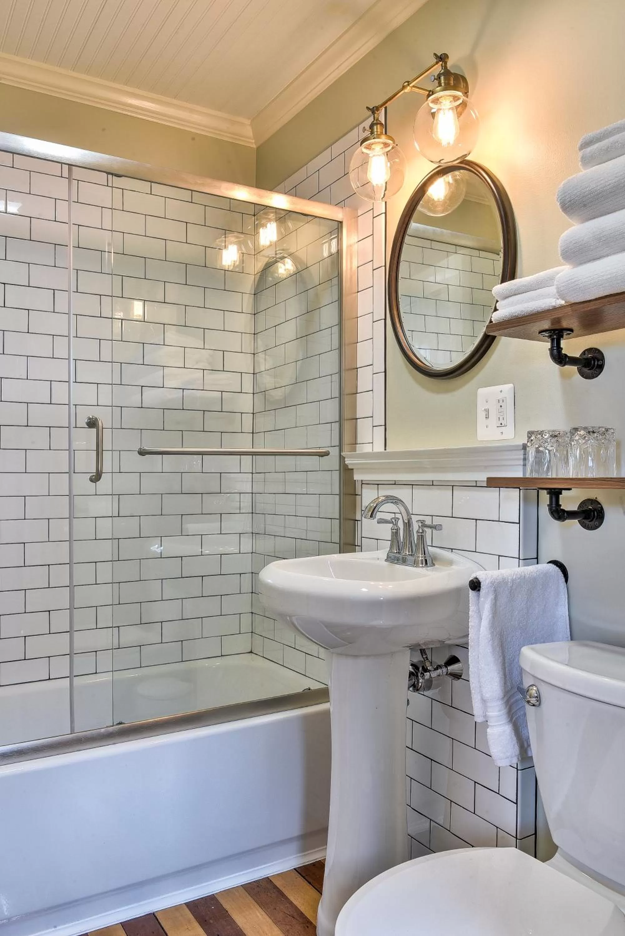Bathroom in The Burrell House