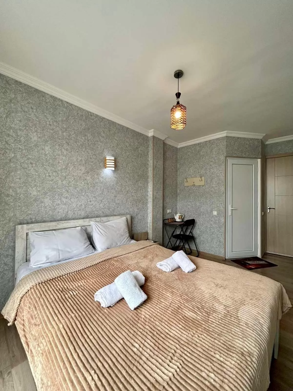 Bed in Hotel Marioni