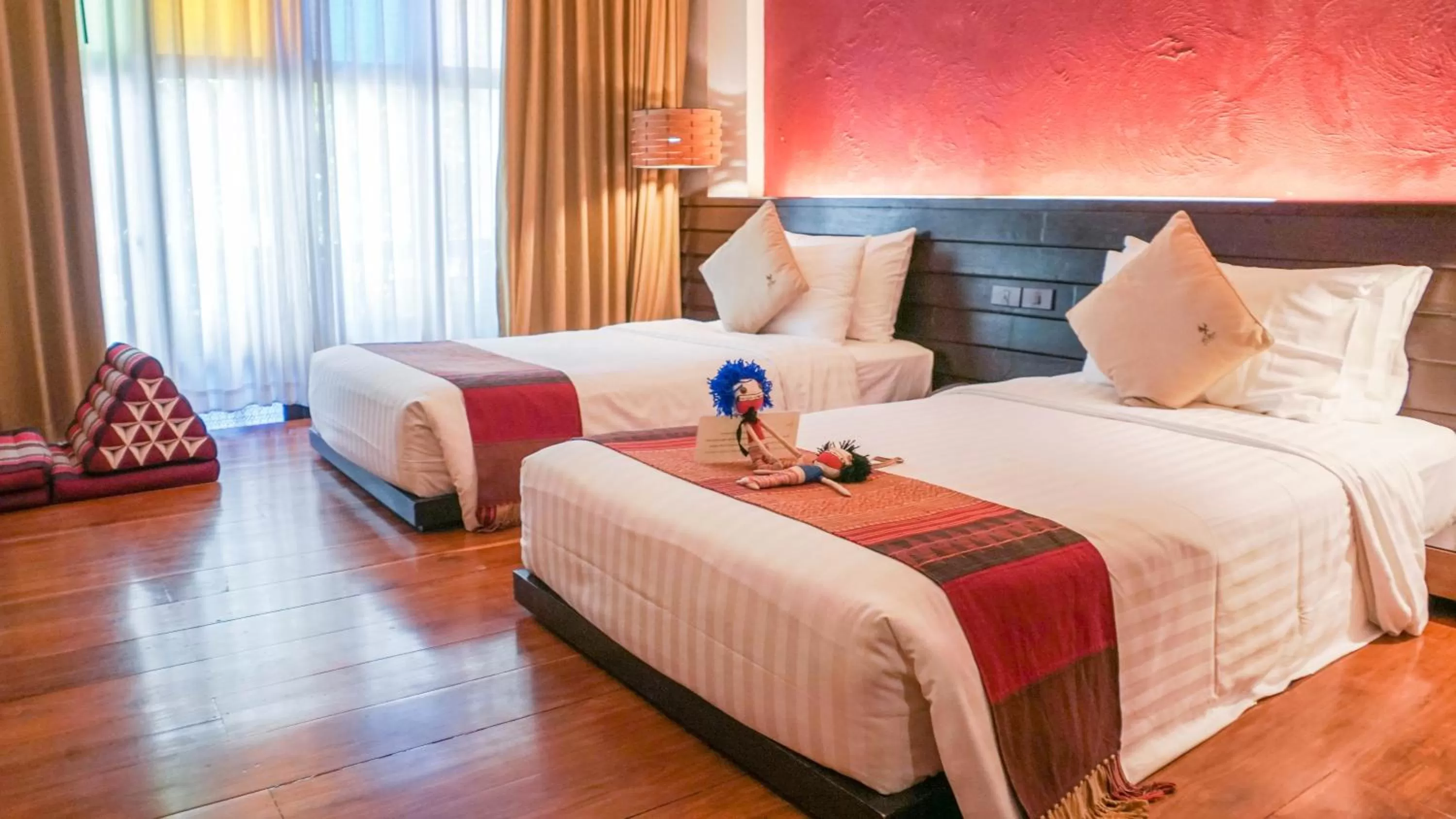 Bed in De Lanna Hotel