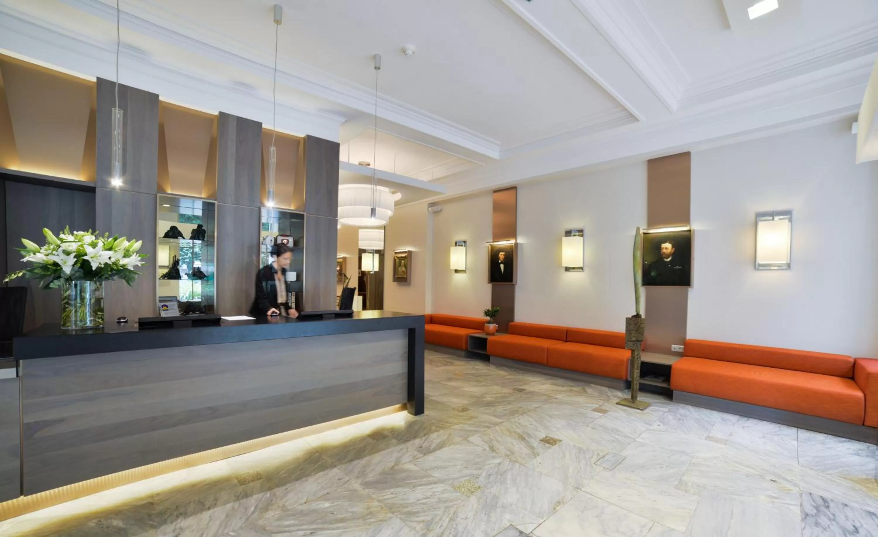 Lobby or reception in Hôtel Mercure Bayonne Centre Le Grand Hotel