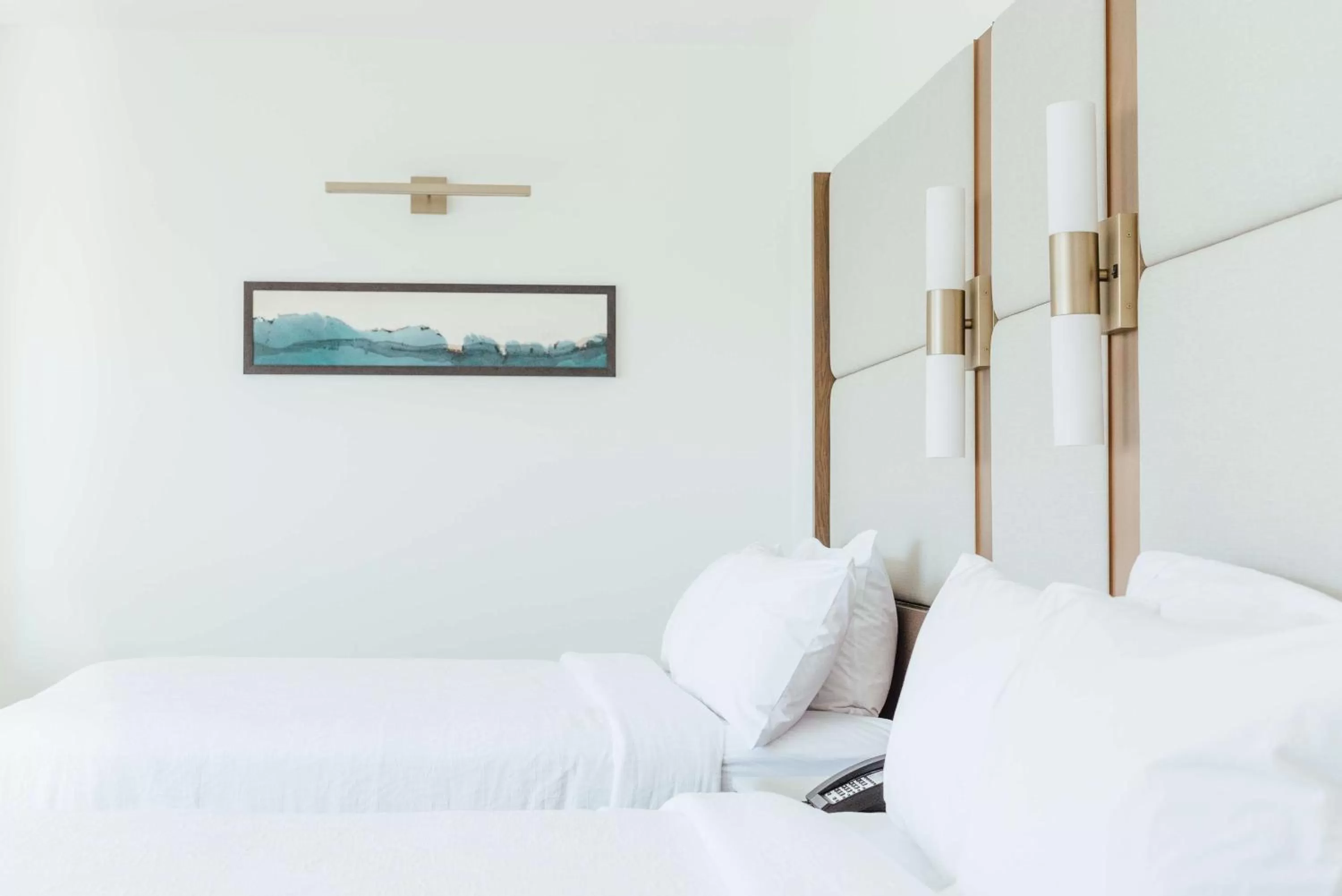 Bed in Hilton Garden Inn Denver Union Station