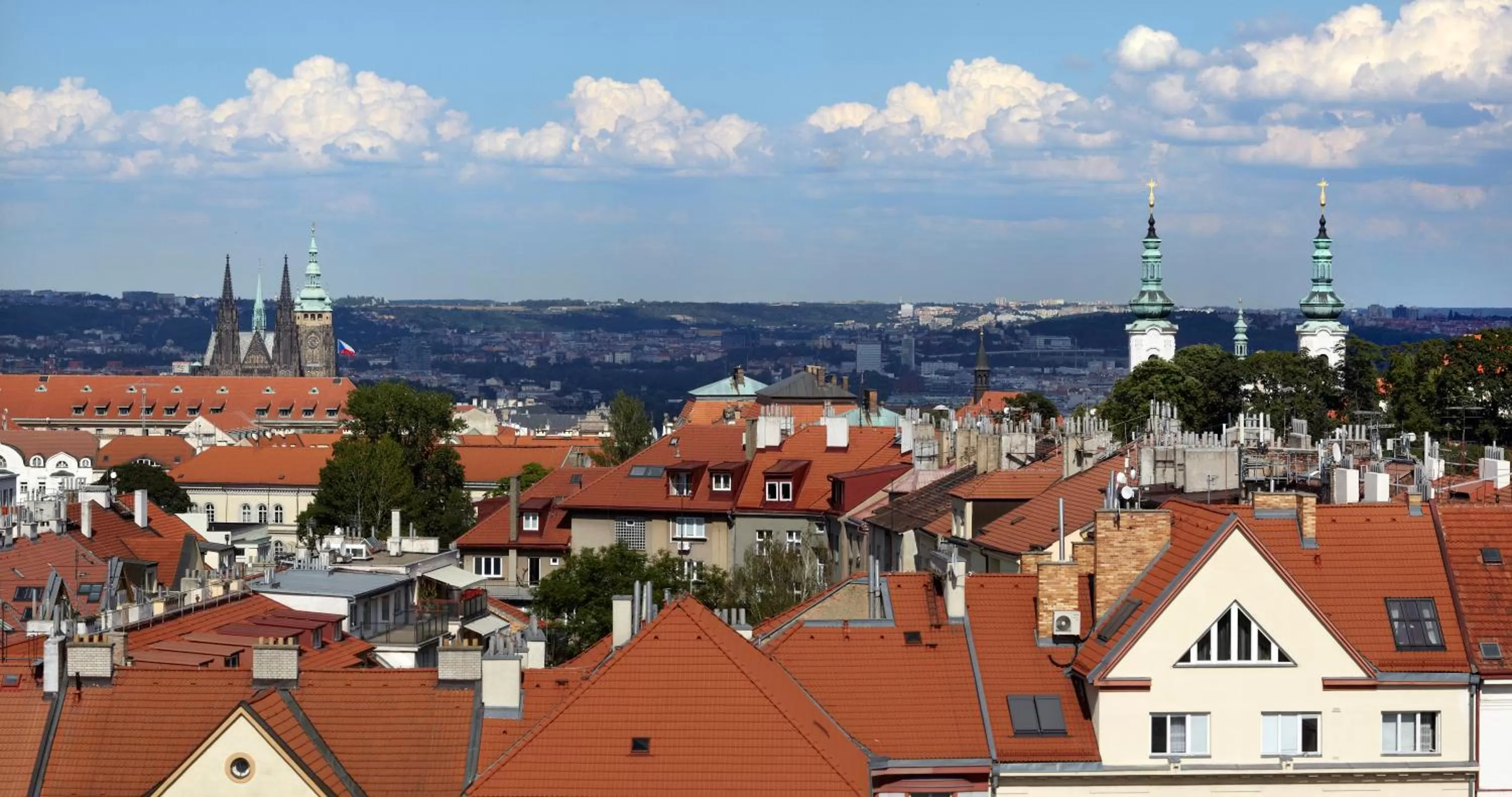 View (from property/room) in OREA Hotel Pyramida Praha