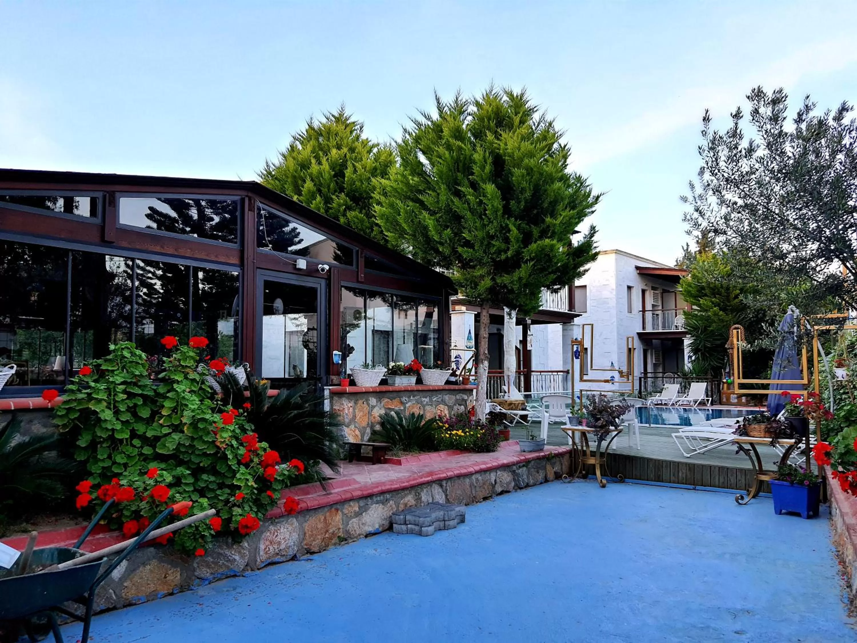 Garden in Stone House Hotel