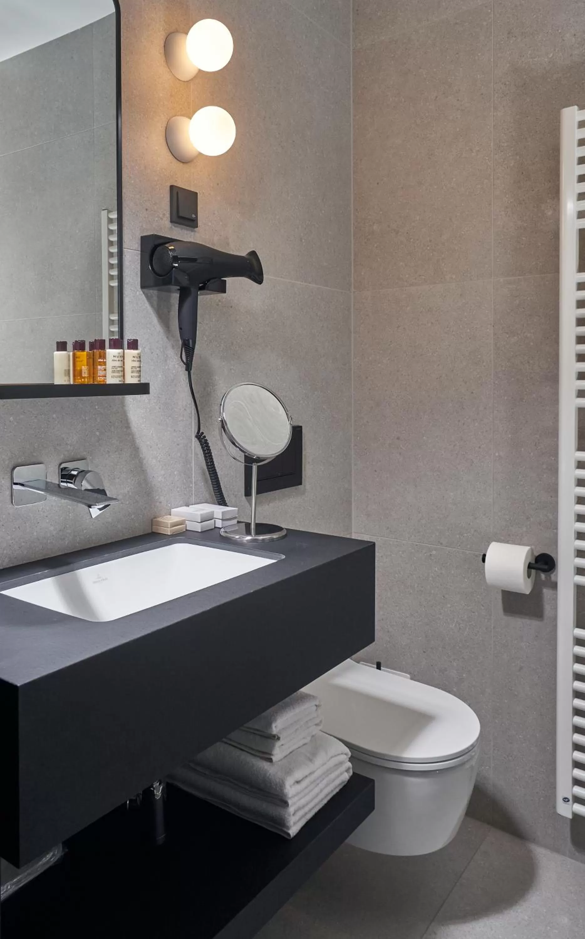 Bathroom in The Hotel Ljubljana