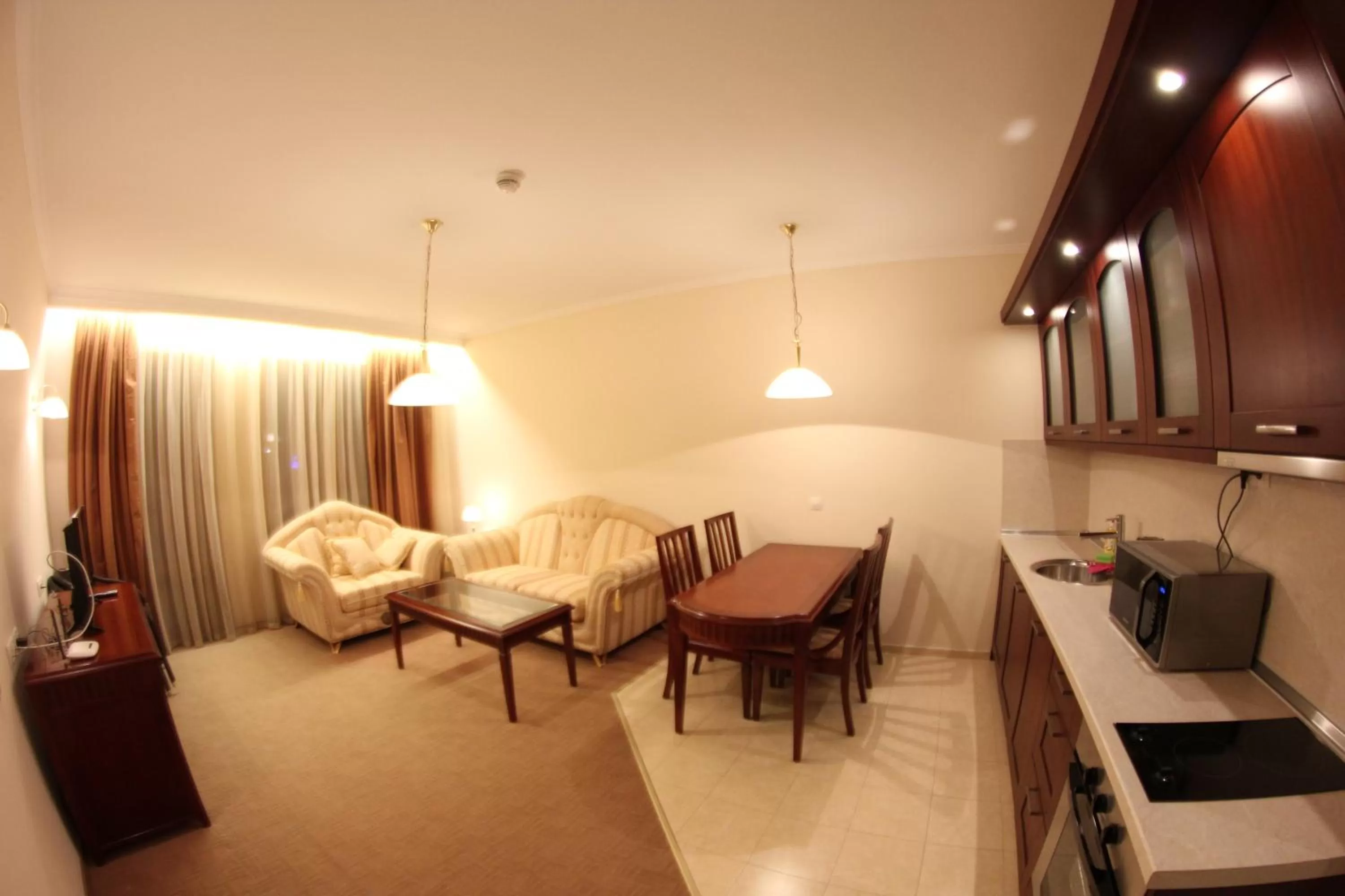 Seating Area in Downtown Bansko Resort