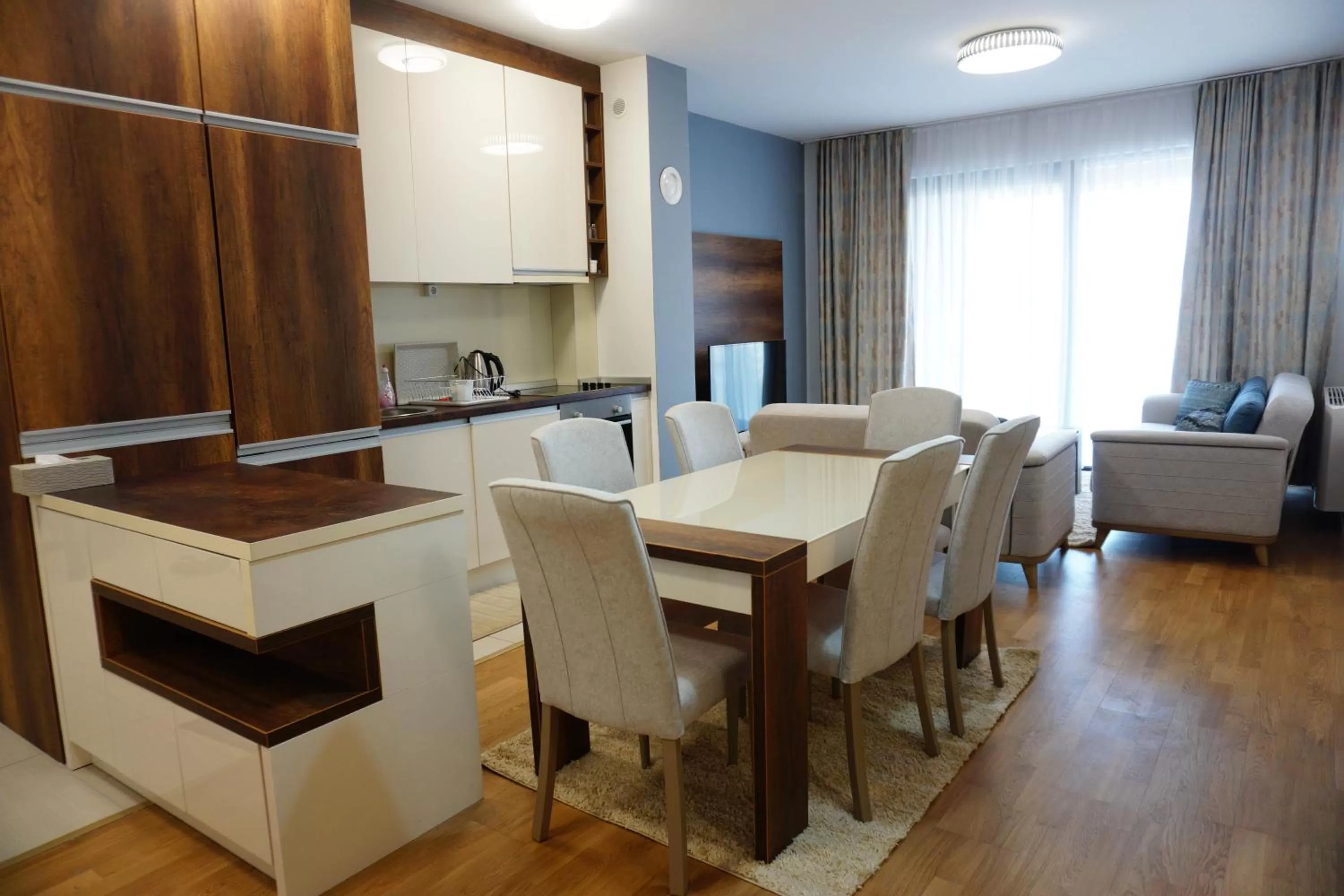 Living room, Dining Area in ILIDŽA SKY Apartments