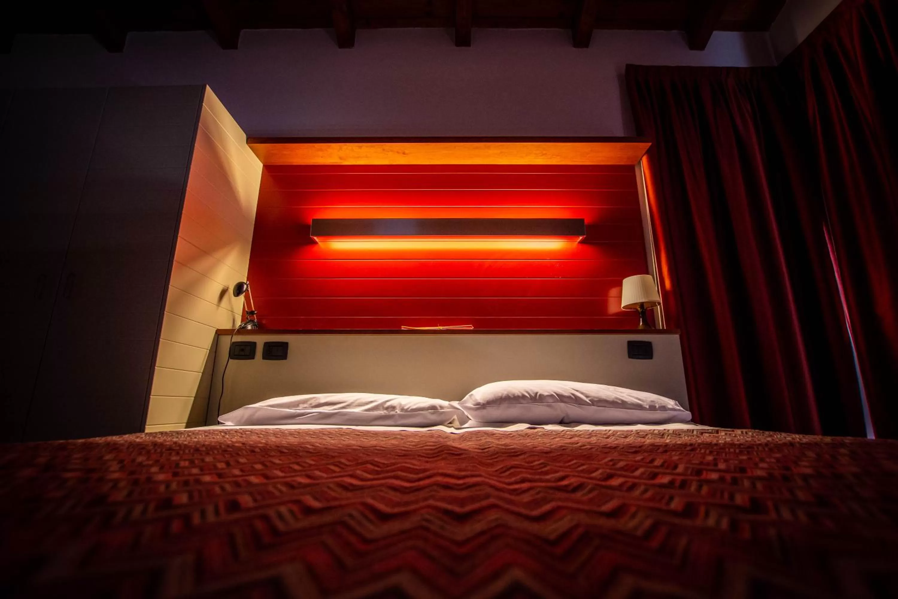 Bed in Albavillage Rooms & Camping