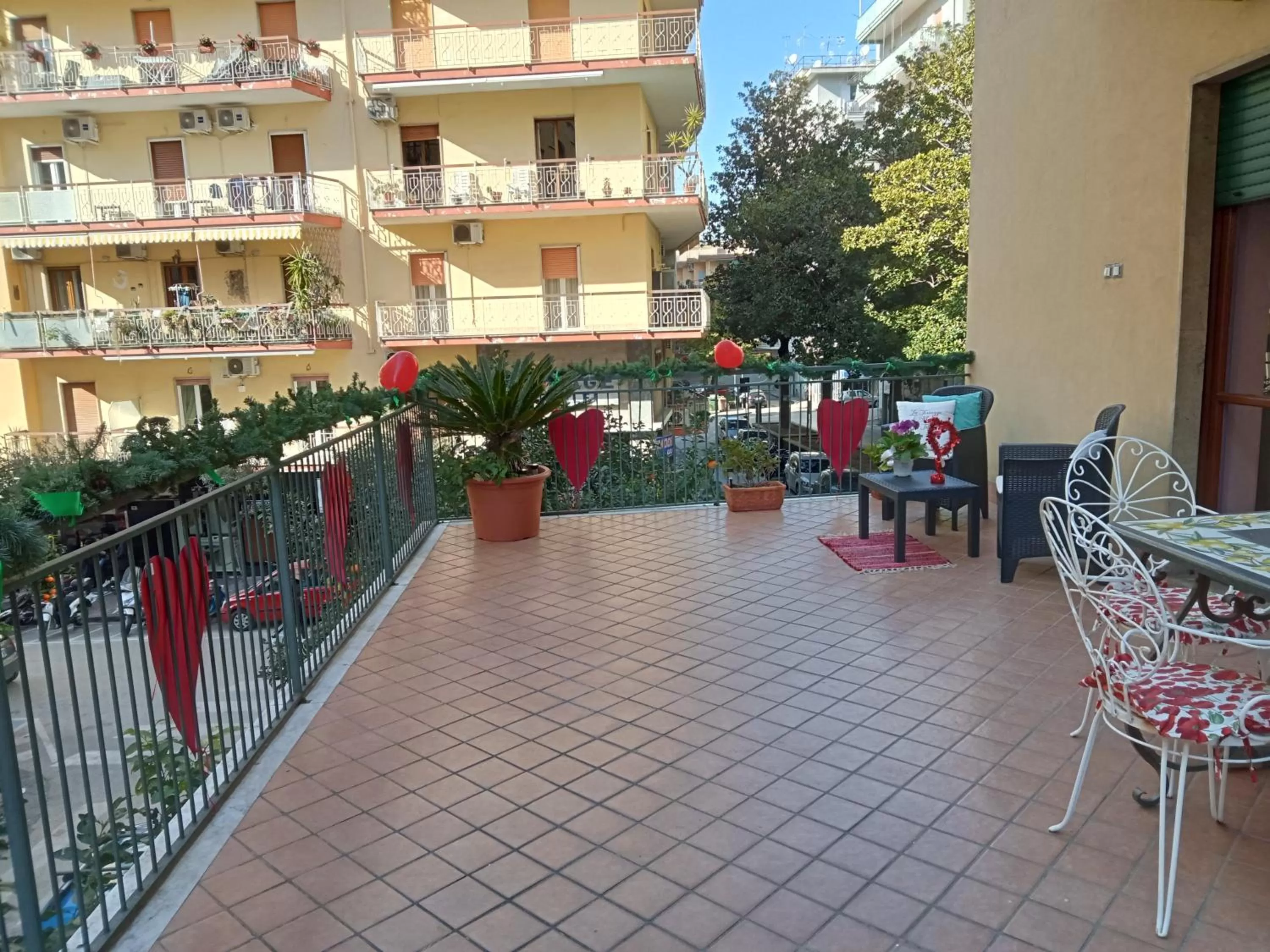 Balcony/Terrace in La Terrazza di Monica & Teresa