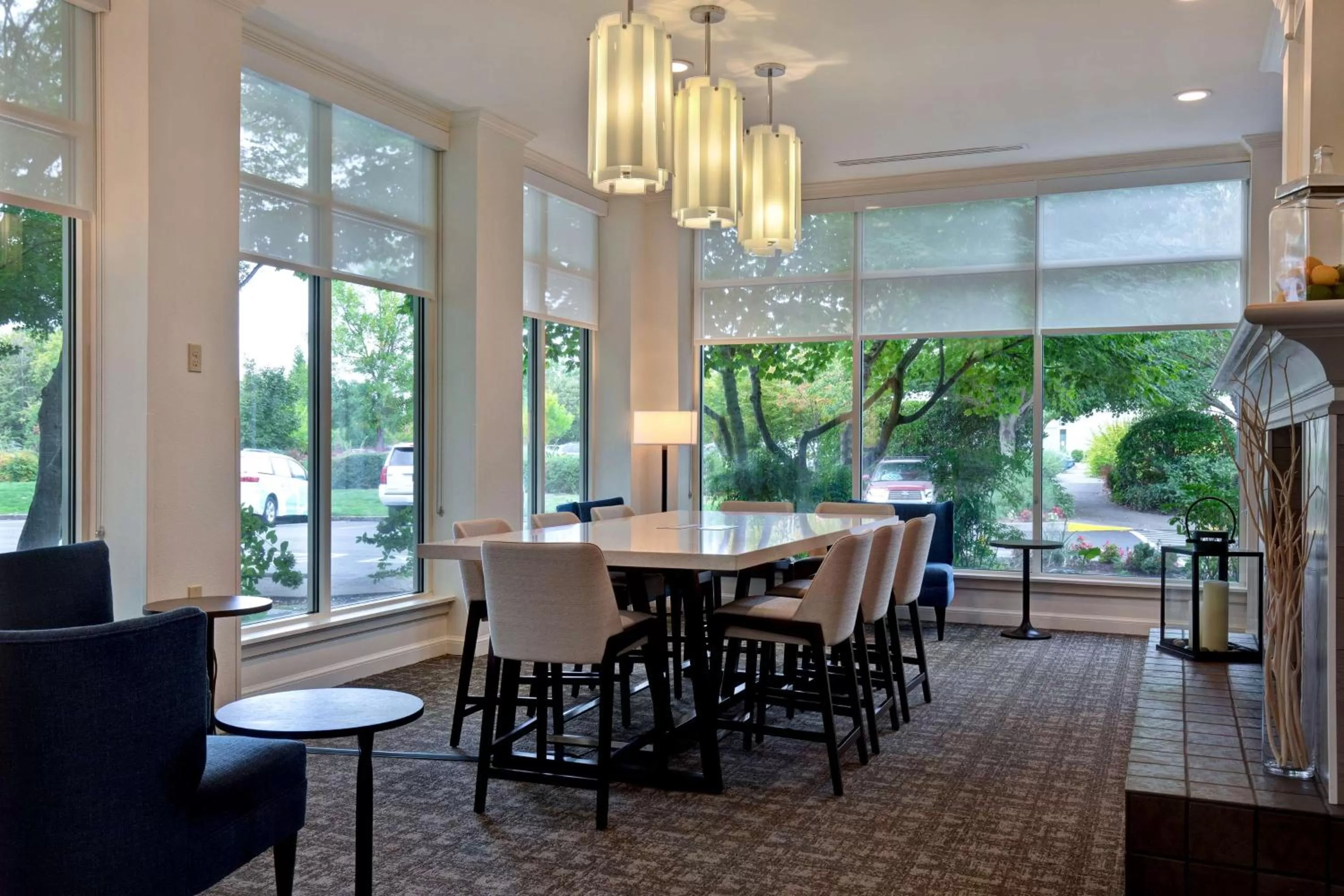 Lobby or reception in Hilton Garden Inn Portland/Beaverton