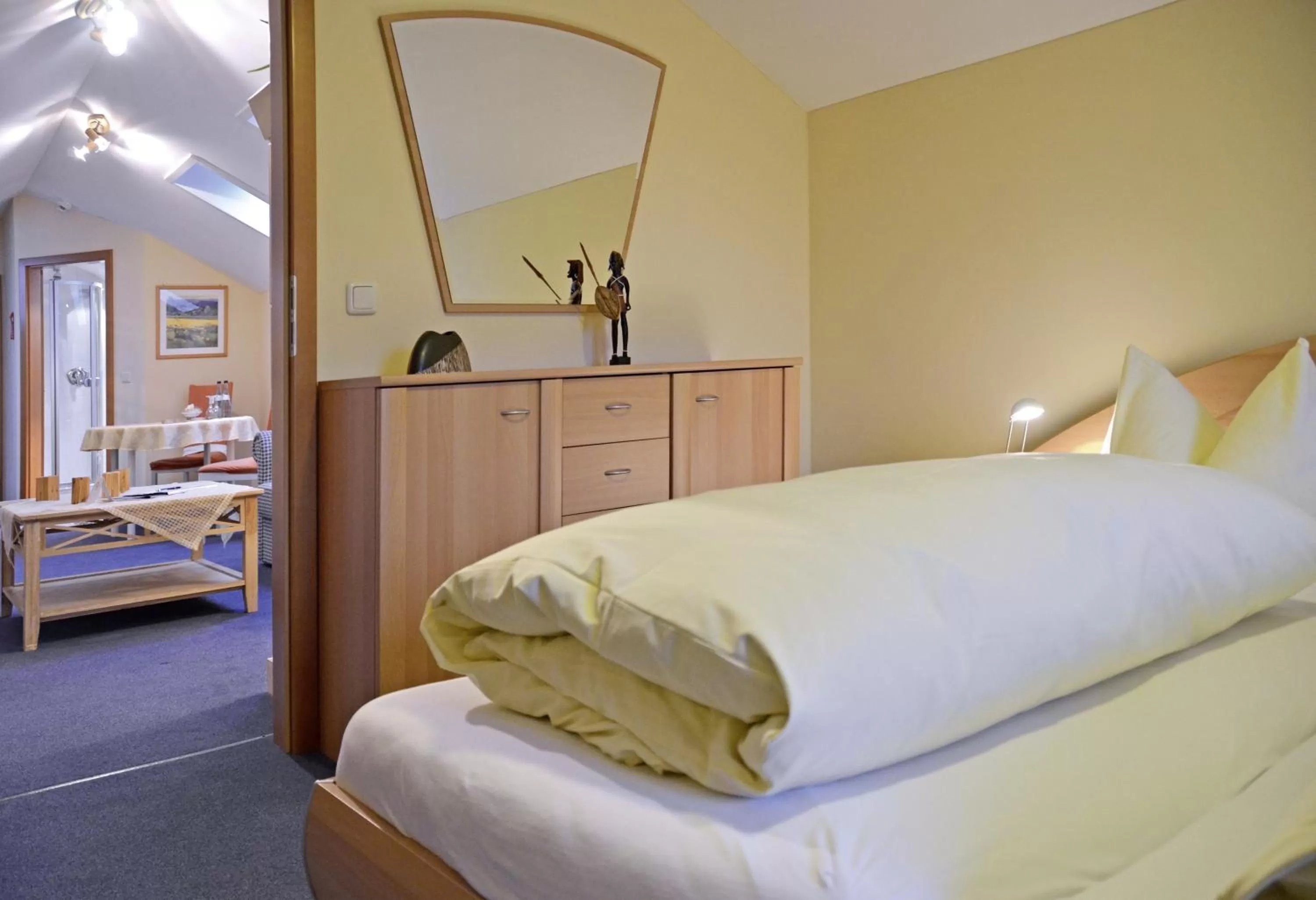 Bed in Hotel Gasthof Am Forsthof