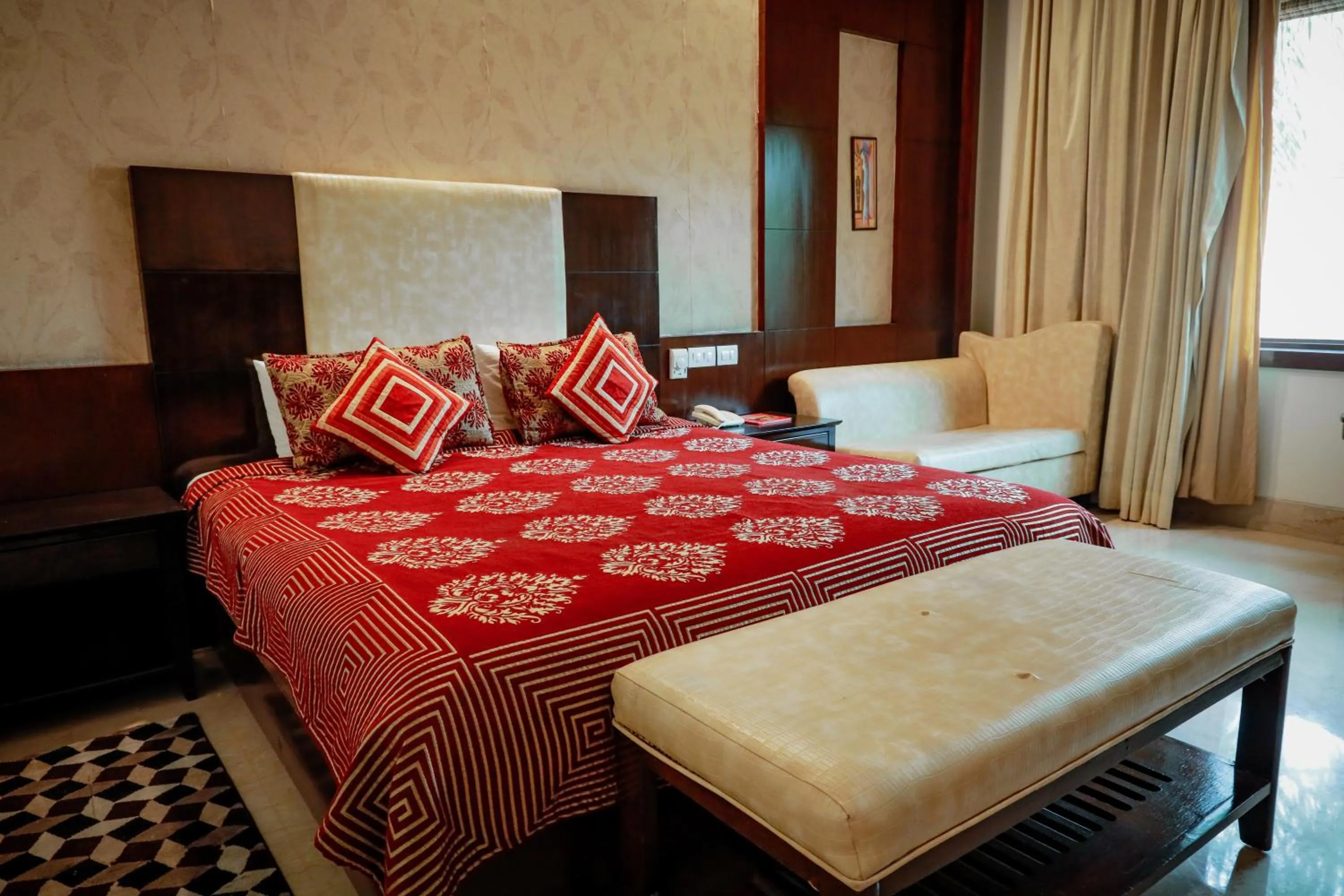 Bedroom, Bed in Hotel Airport Residency