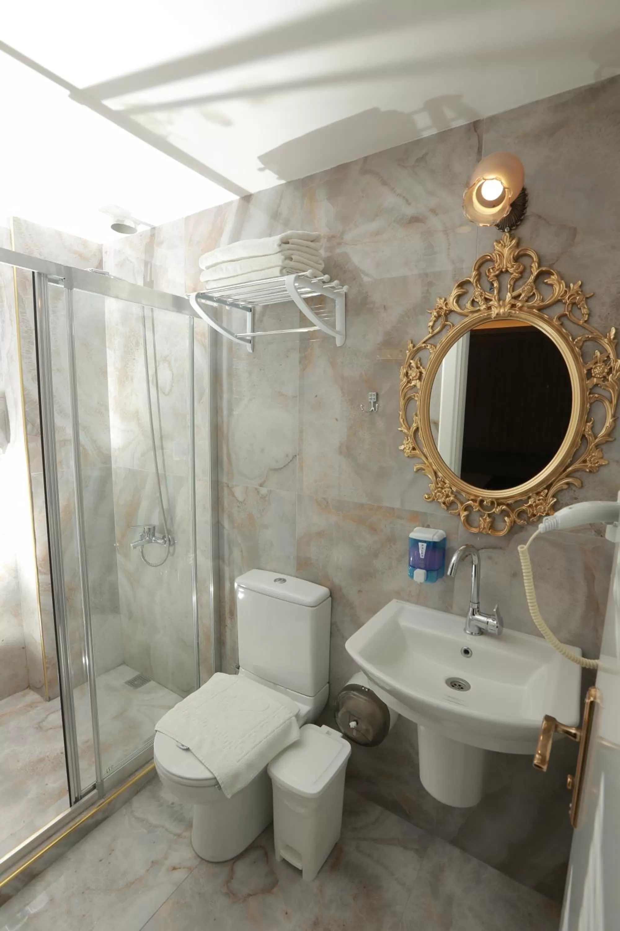 Bathroom in Constantinopolis Hotel