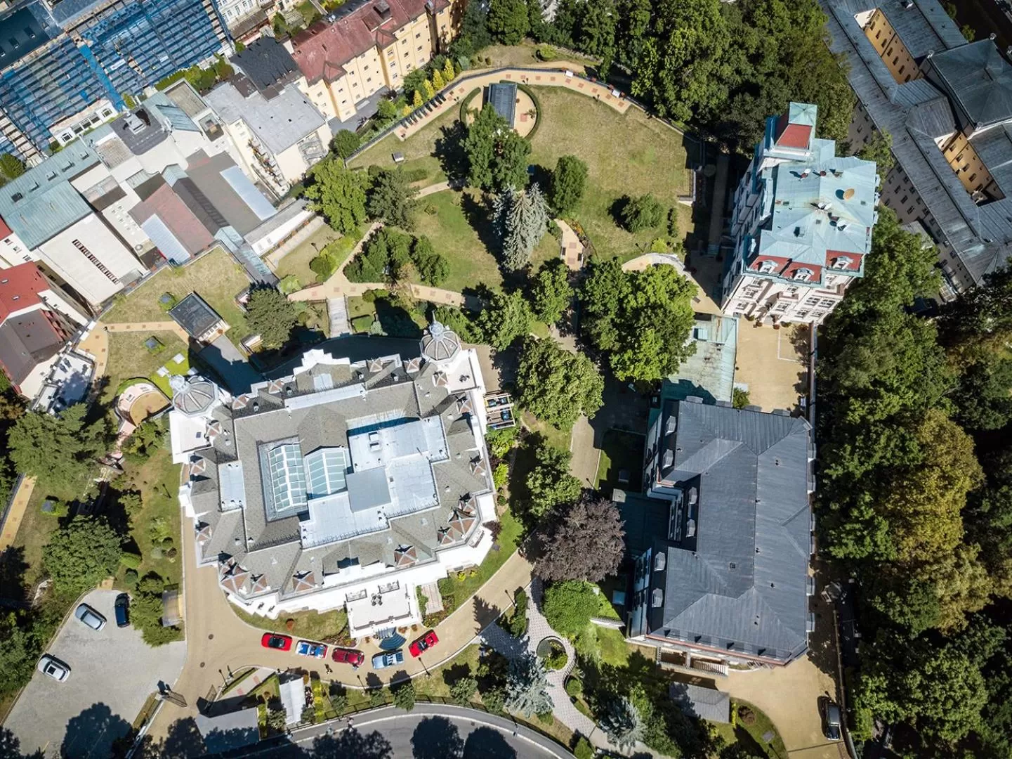 Bird's eye view in Bristol Vila Tereza