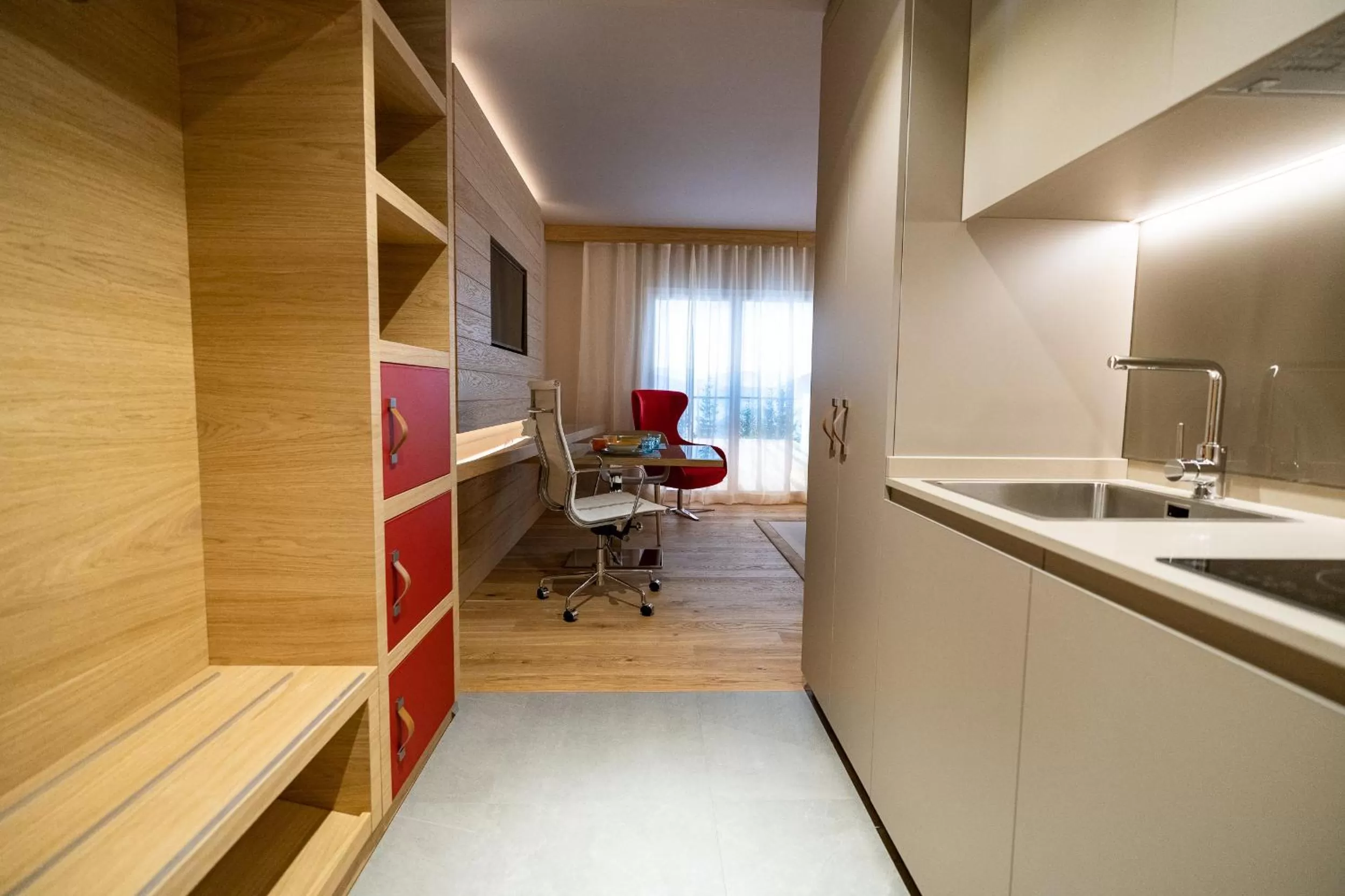 Kitchen or kitchenette in Los Lorentes Hotel Bern City