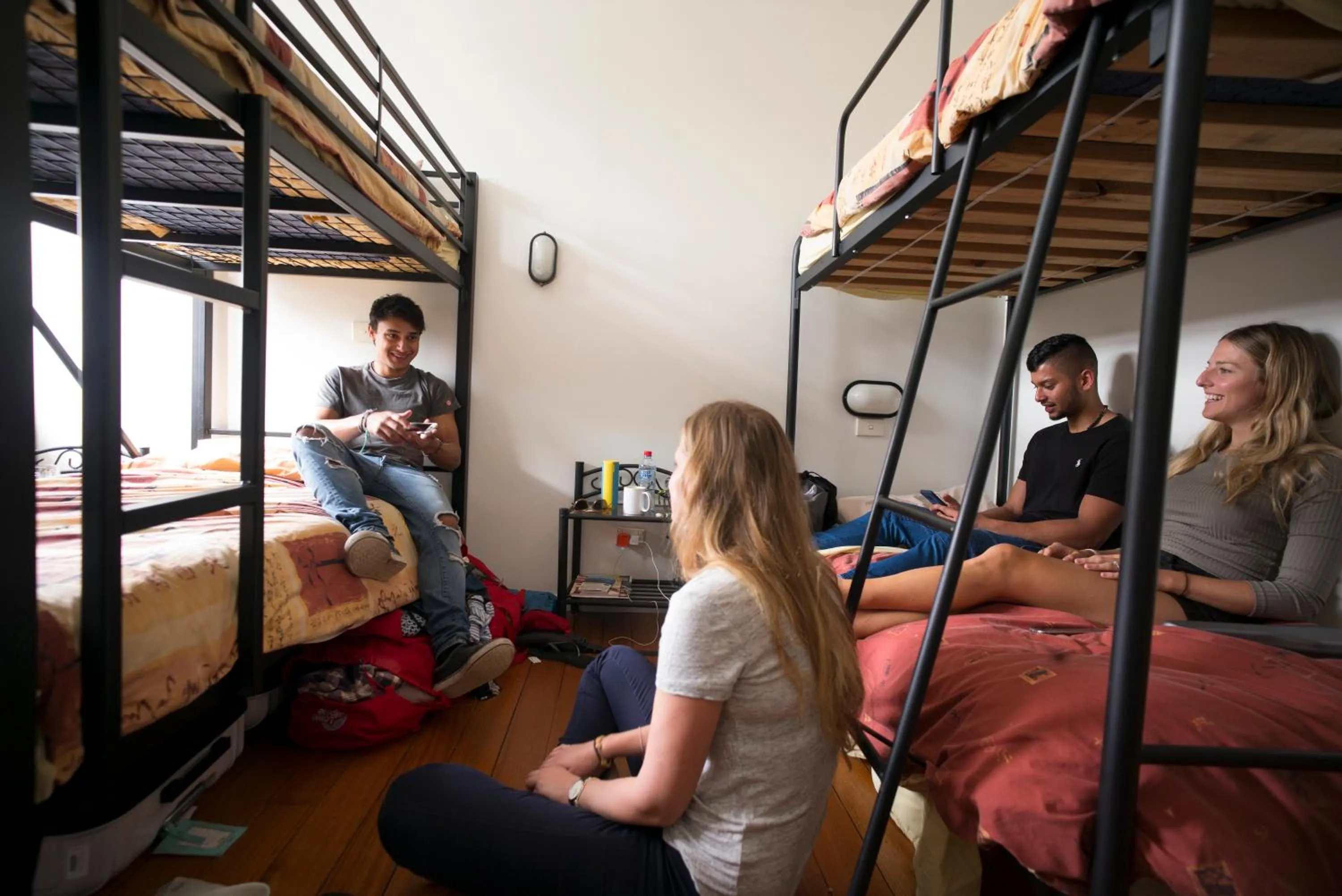 Bedroom, Bed in YHA Hobart Central