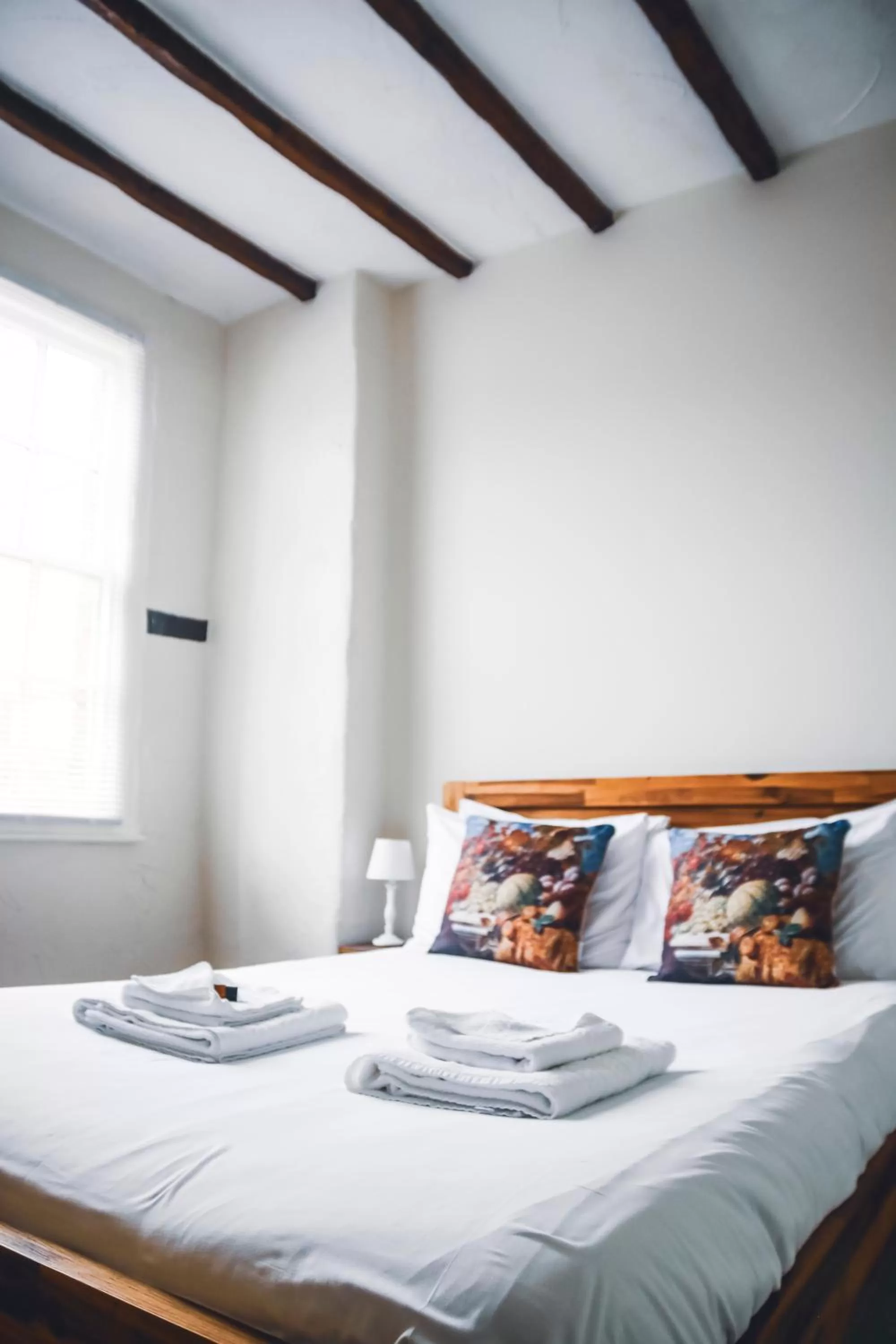 Bed in The Old Crown Coaching Inn