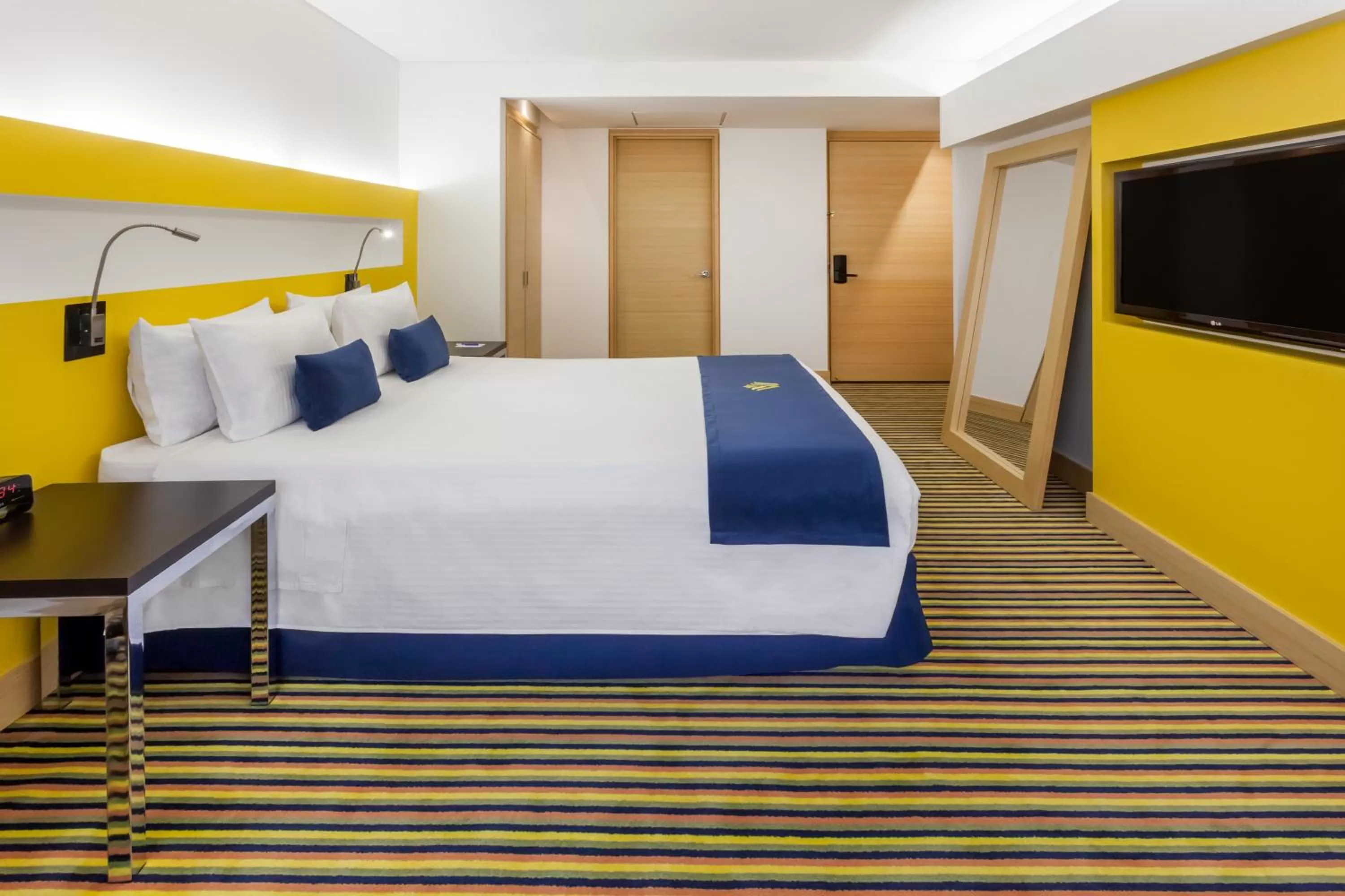 Bedroom, Bed in Wyndham Bogota