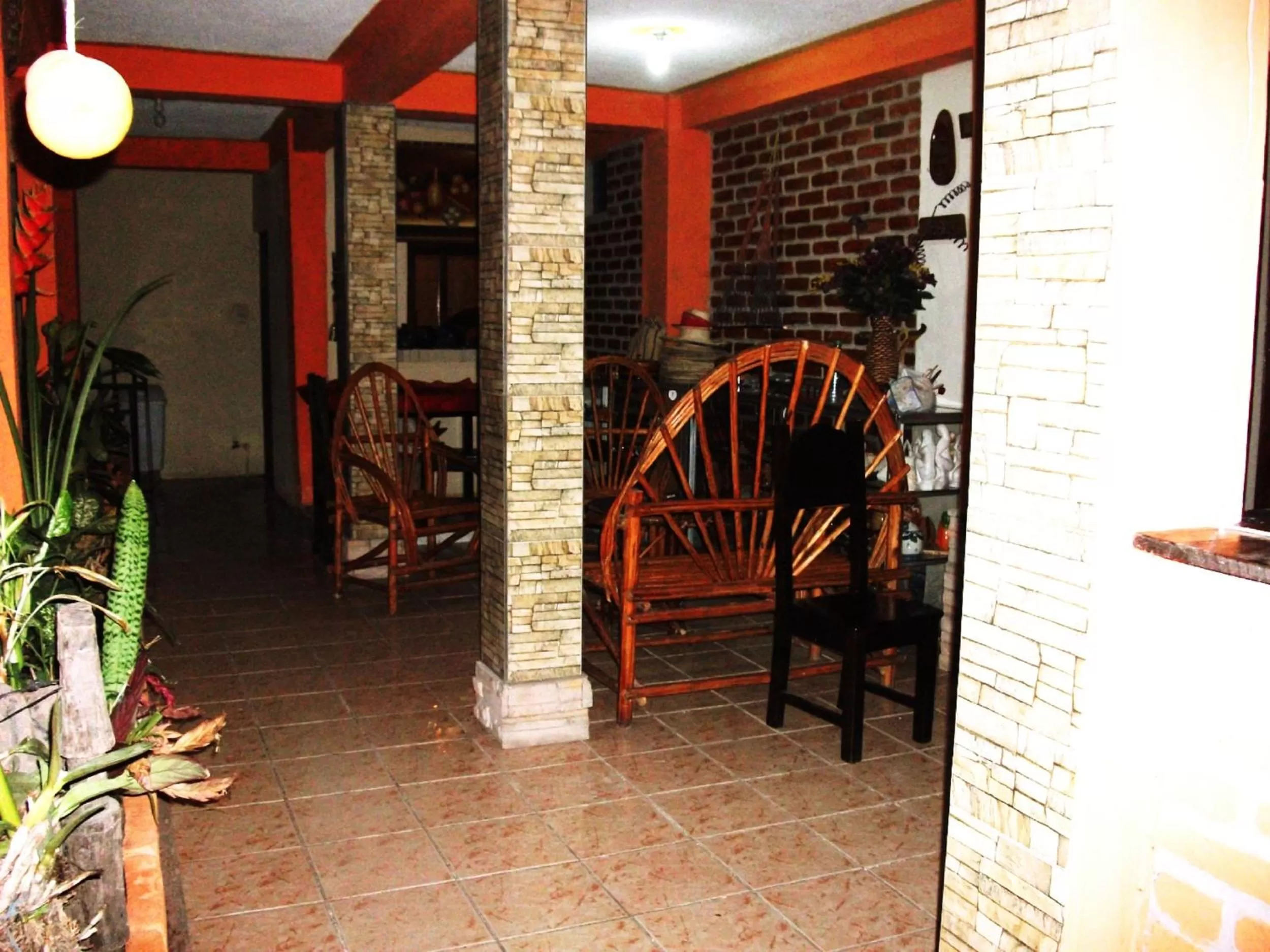 Lobby or reception in Hotel & Hostal Yaxkin Copan