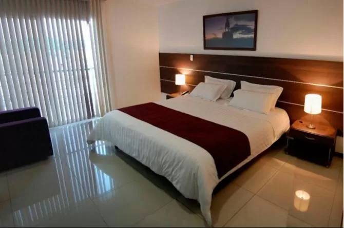 Bed in Hotel San Martin Popayan