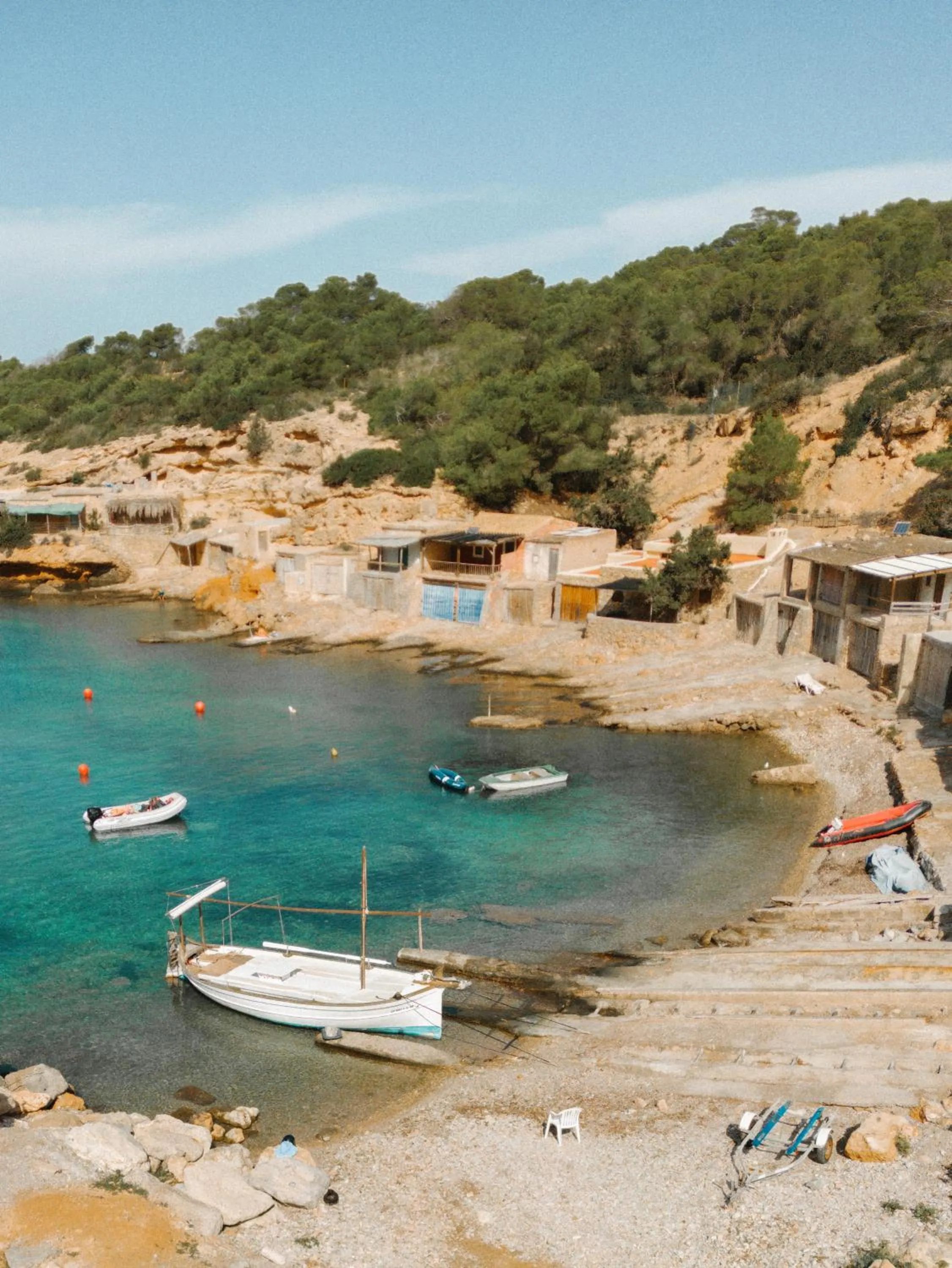 Beach in 7Pines Resort Ibiza, part of Destination by Hyatt