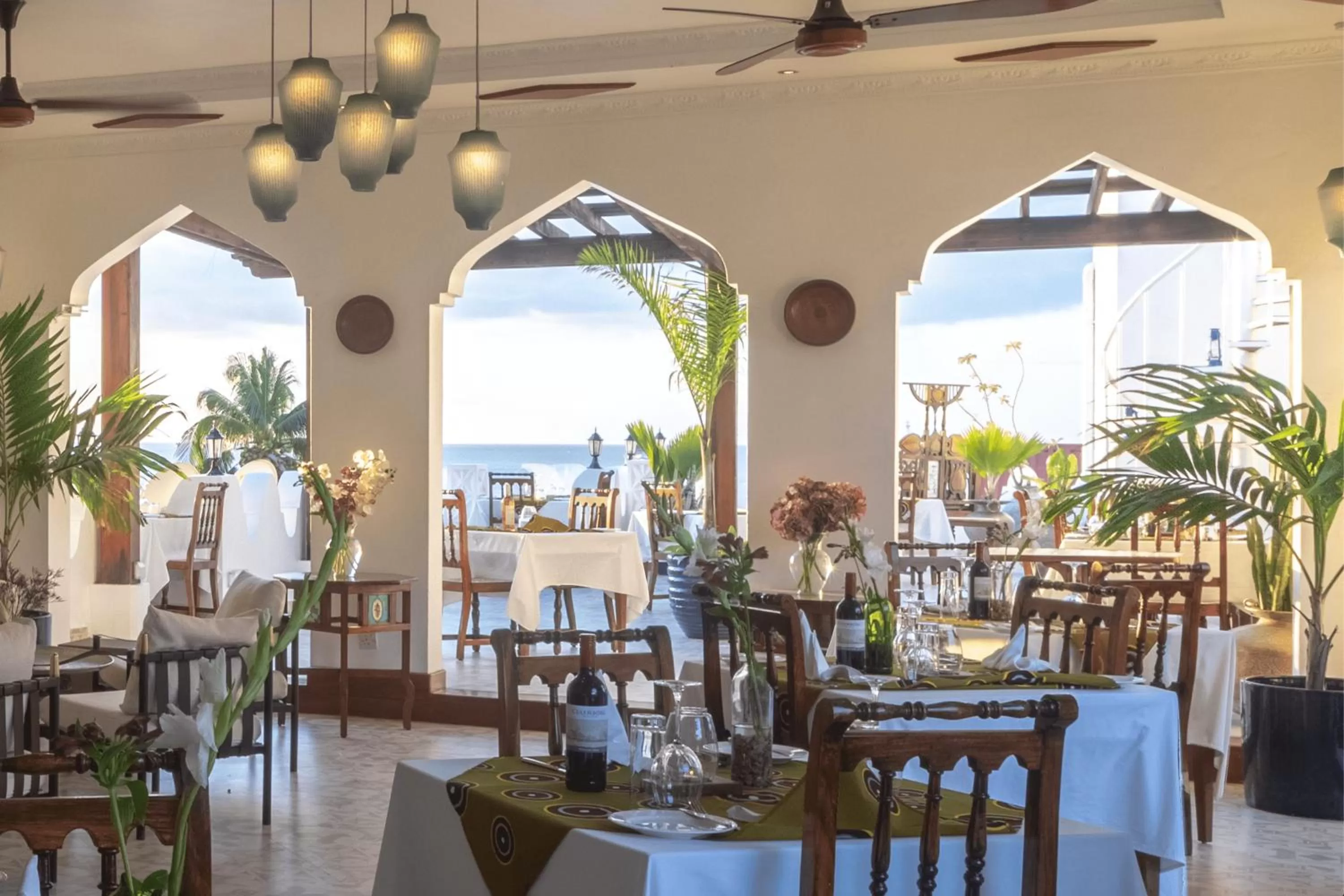 Restaurant/places to eat in The Seyyida Hotel and Spa