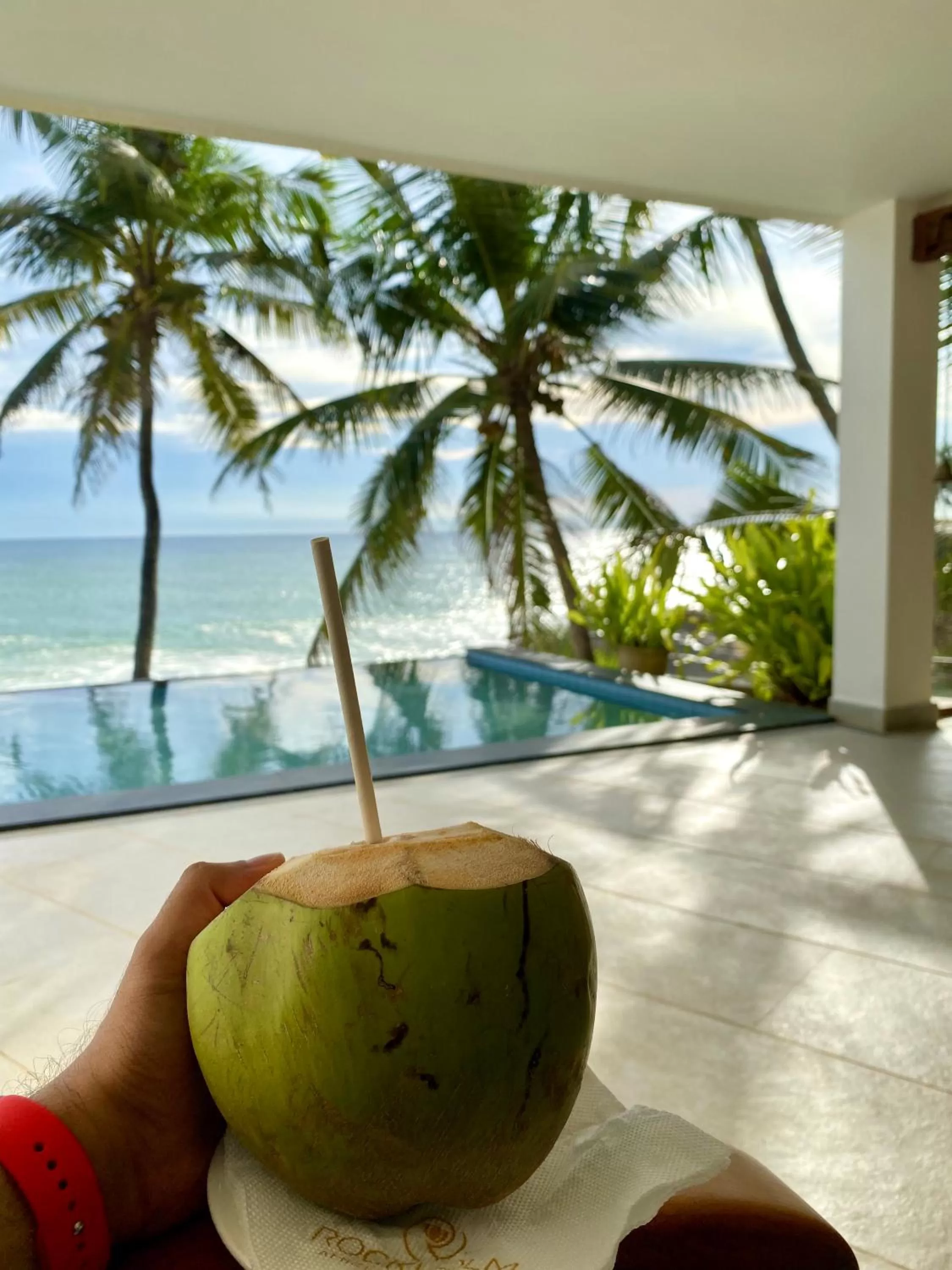 Sea view in Rockholm at the Light House Beach