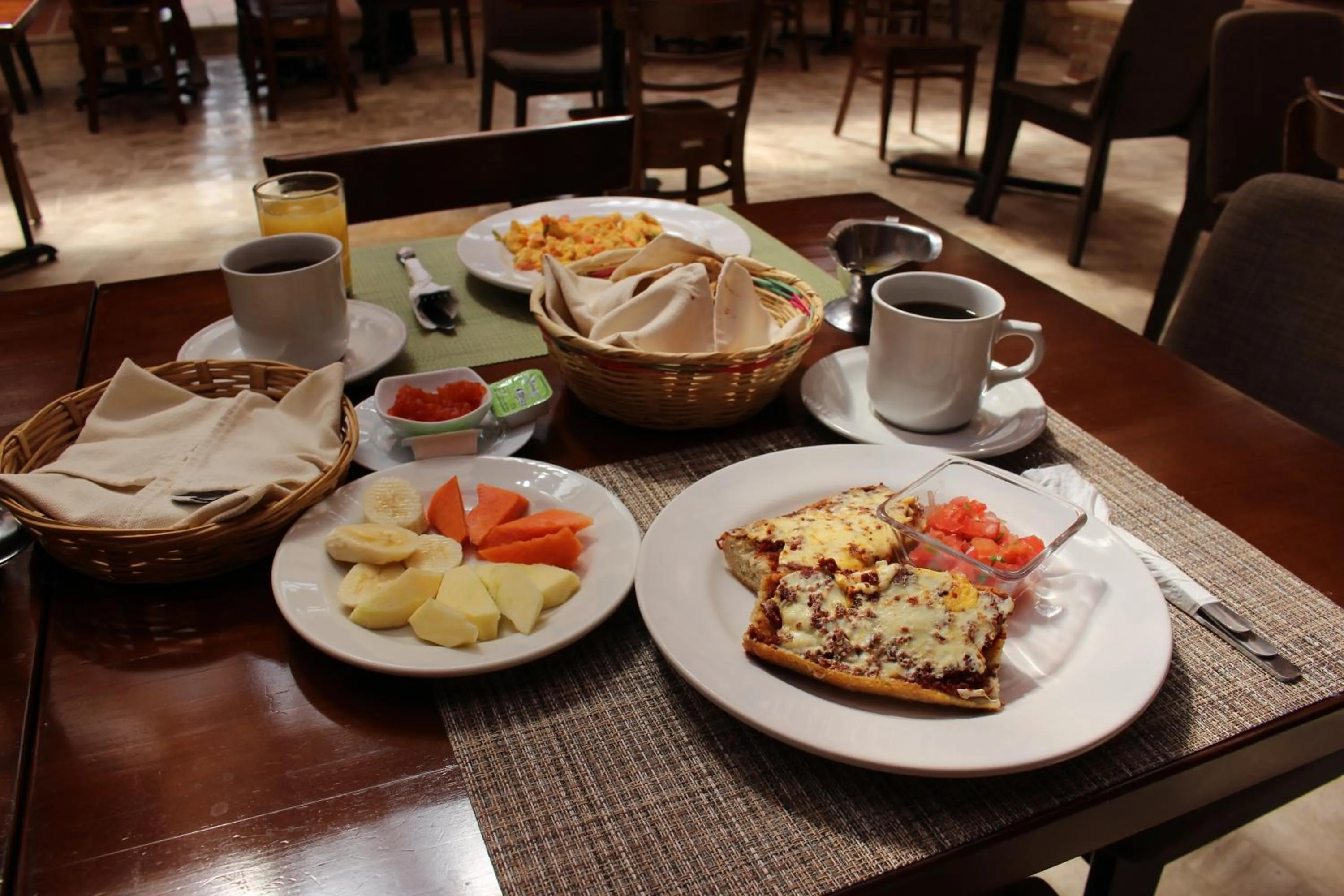 Breakfast in Parador Margarita