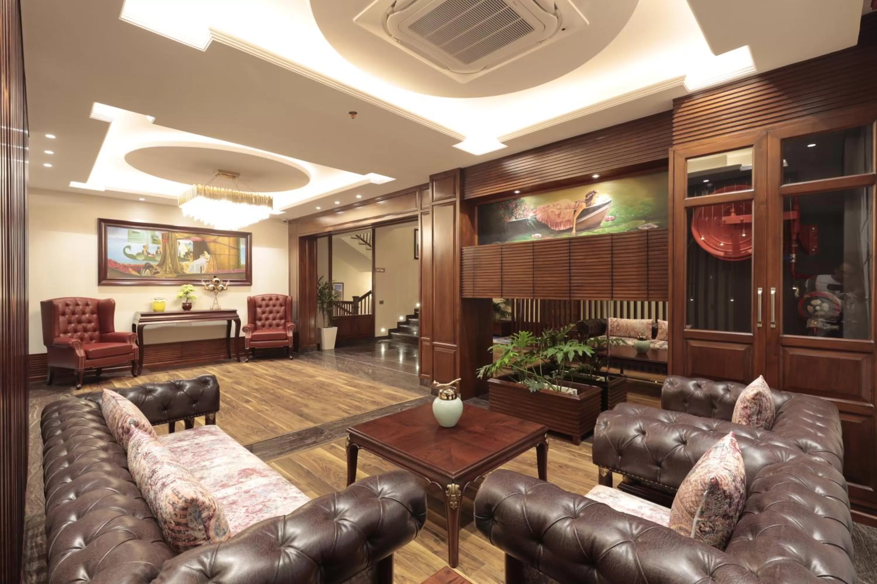 Lobby or reception in WelcomHeritage Elysium Resort & Spa