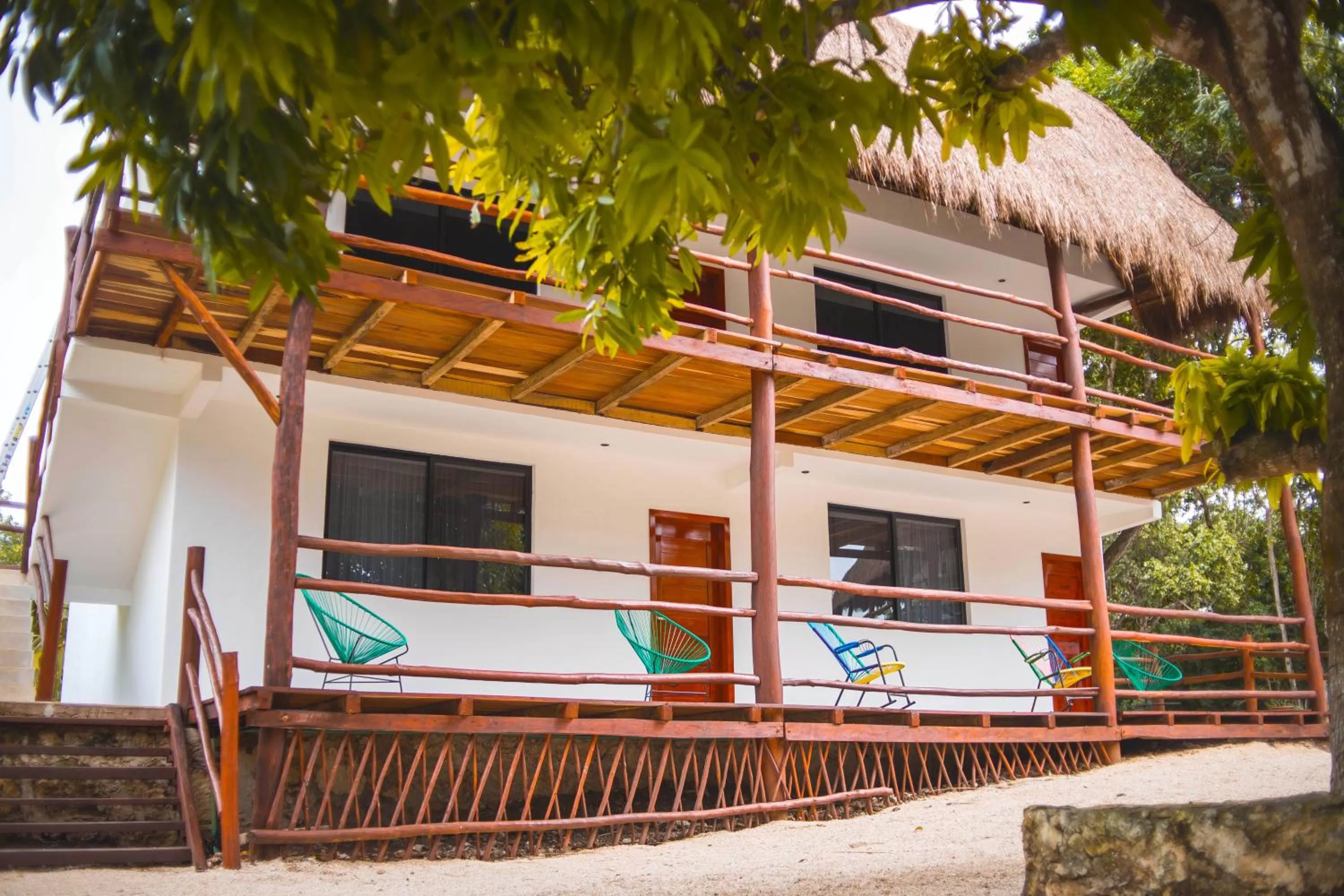 Property building in Royal Palm Bacalar Cabañas & Lagoon Club