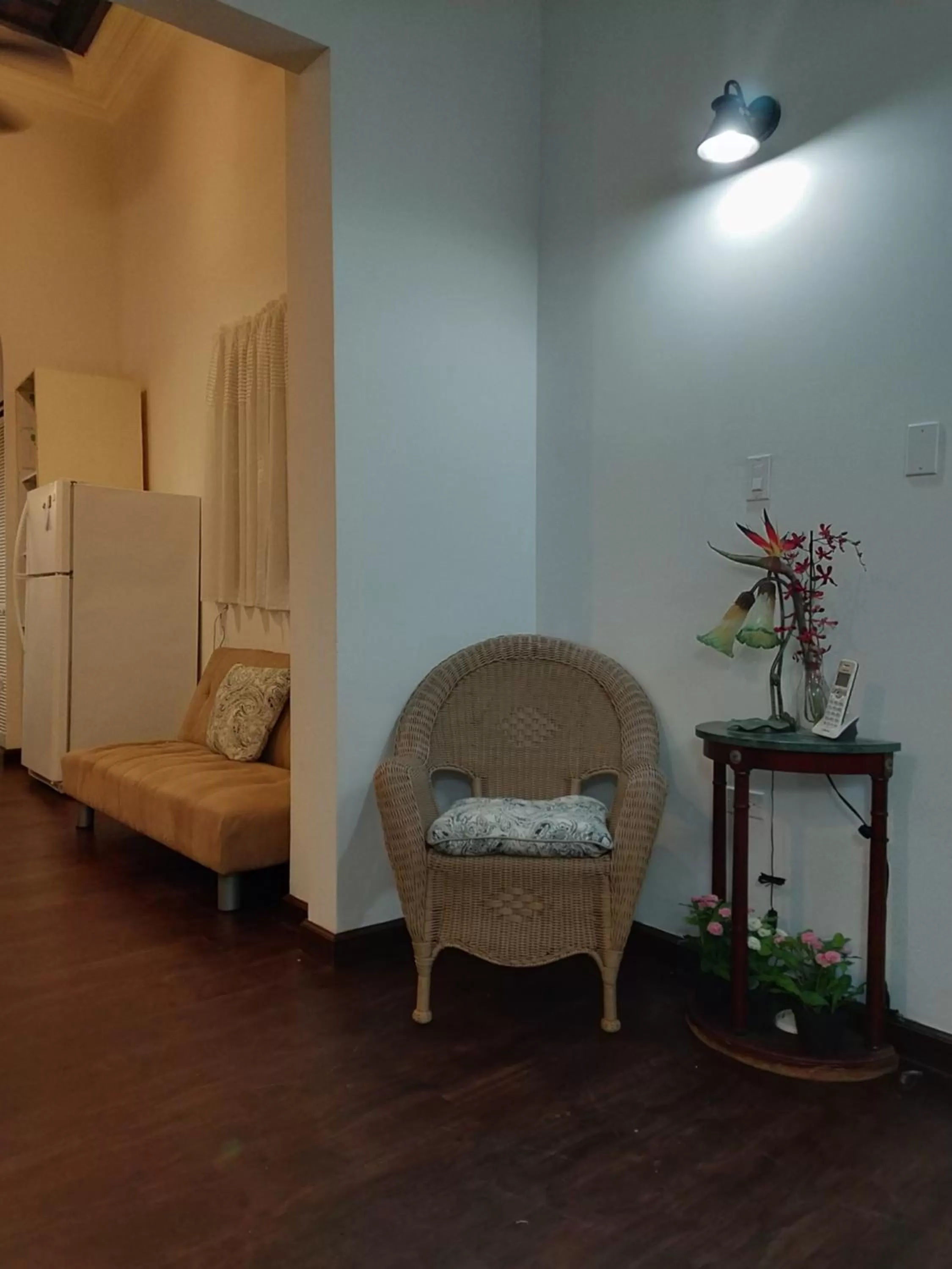 Seating area in La Capitana Old San Juan Building