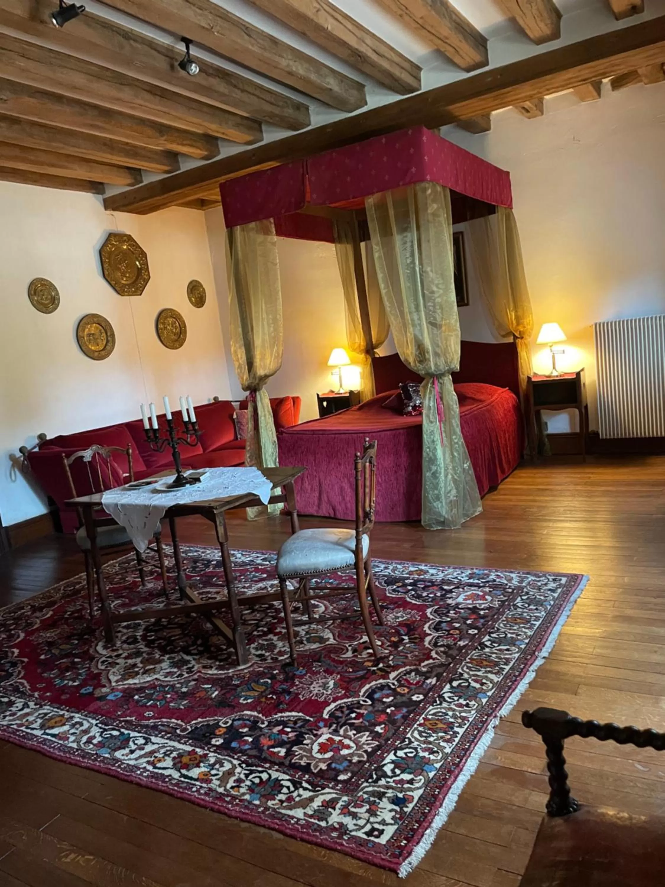 Bed in Manoir de la Rémonière