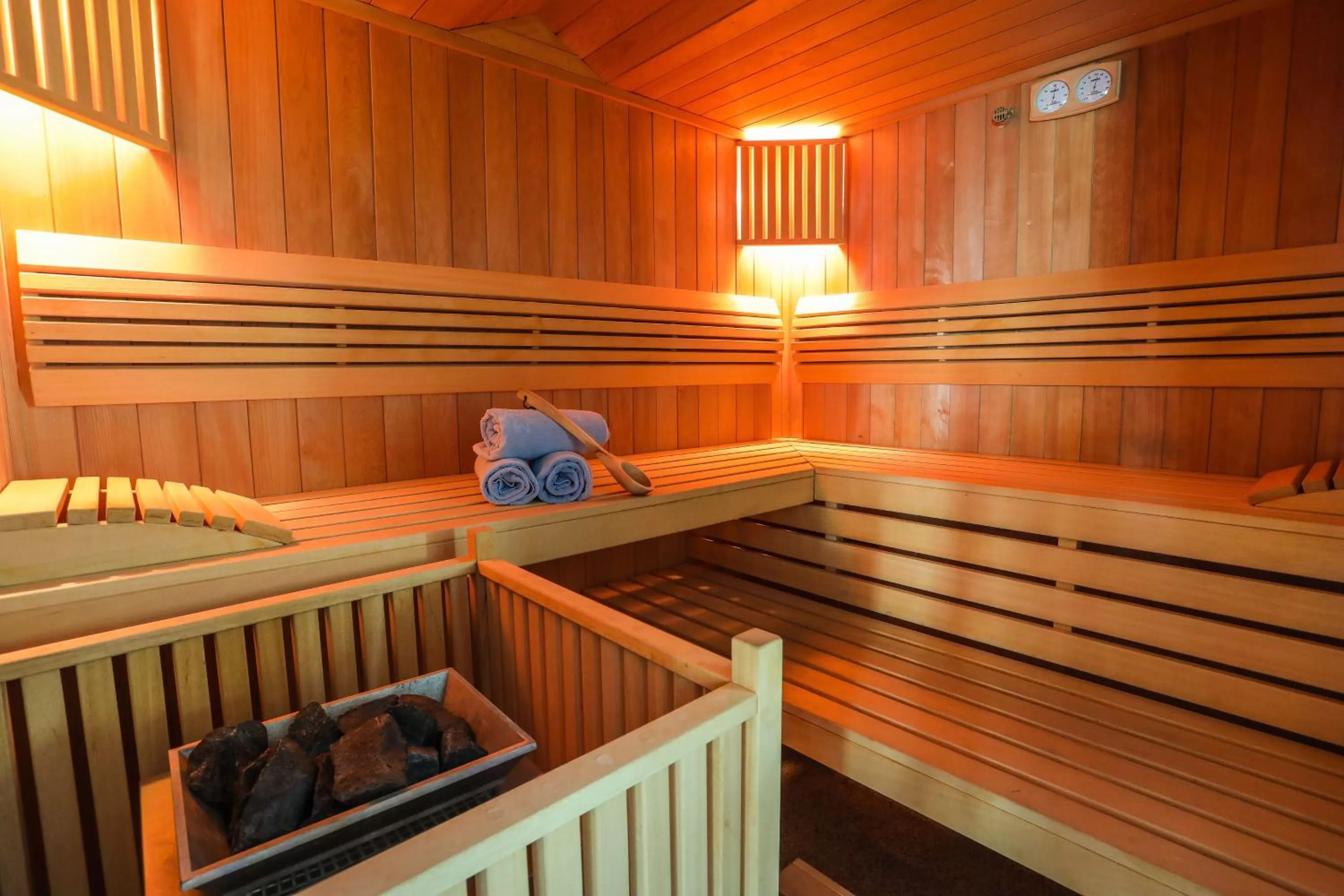 Sauna in Hotel Belweder