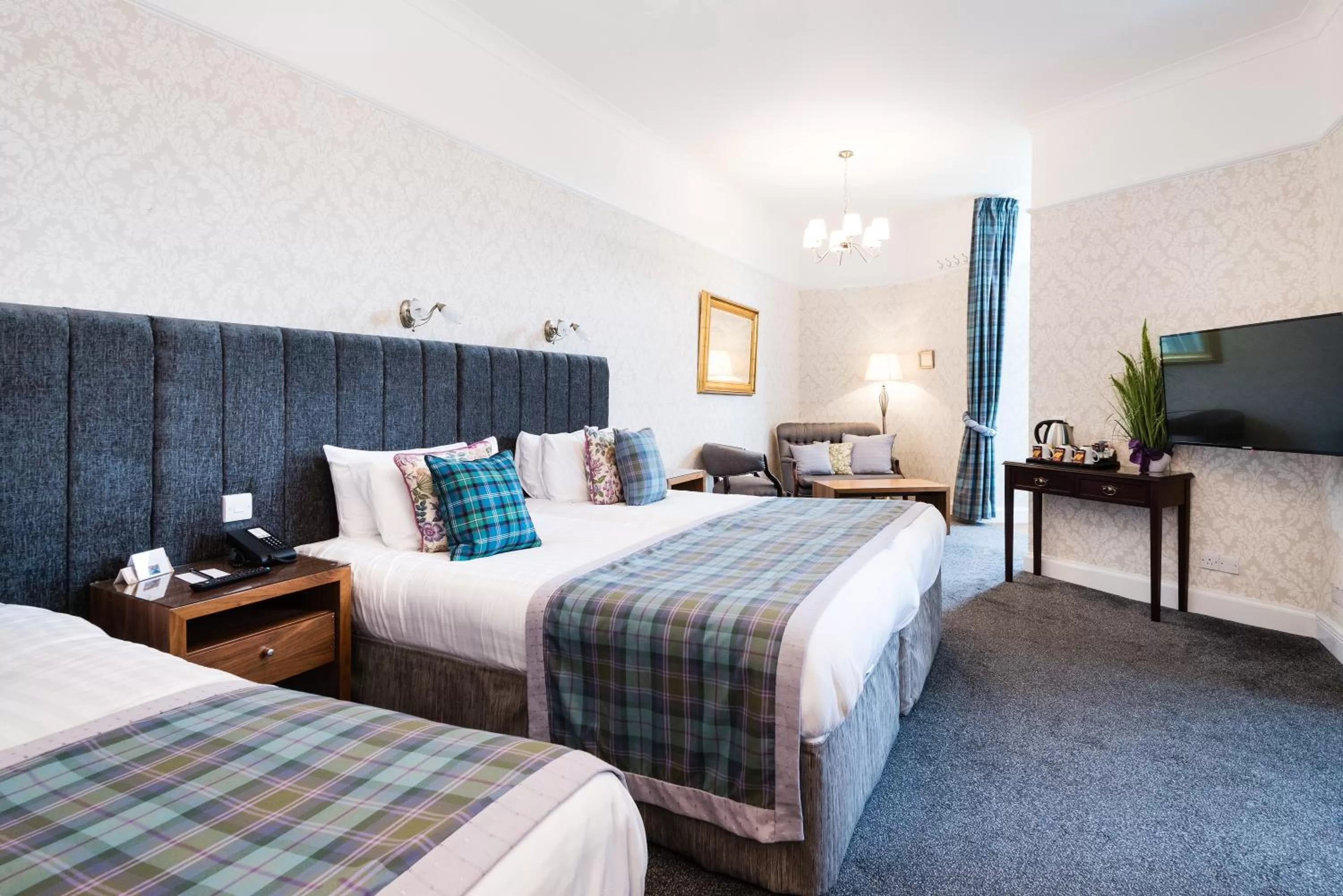 Bed in The Atholl Palace