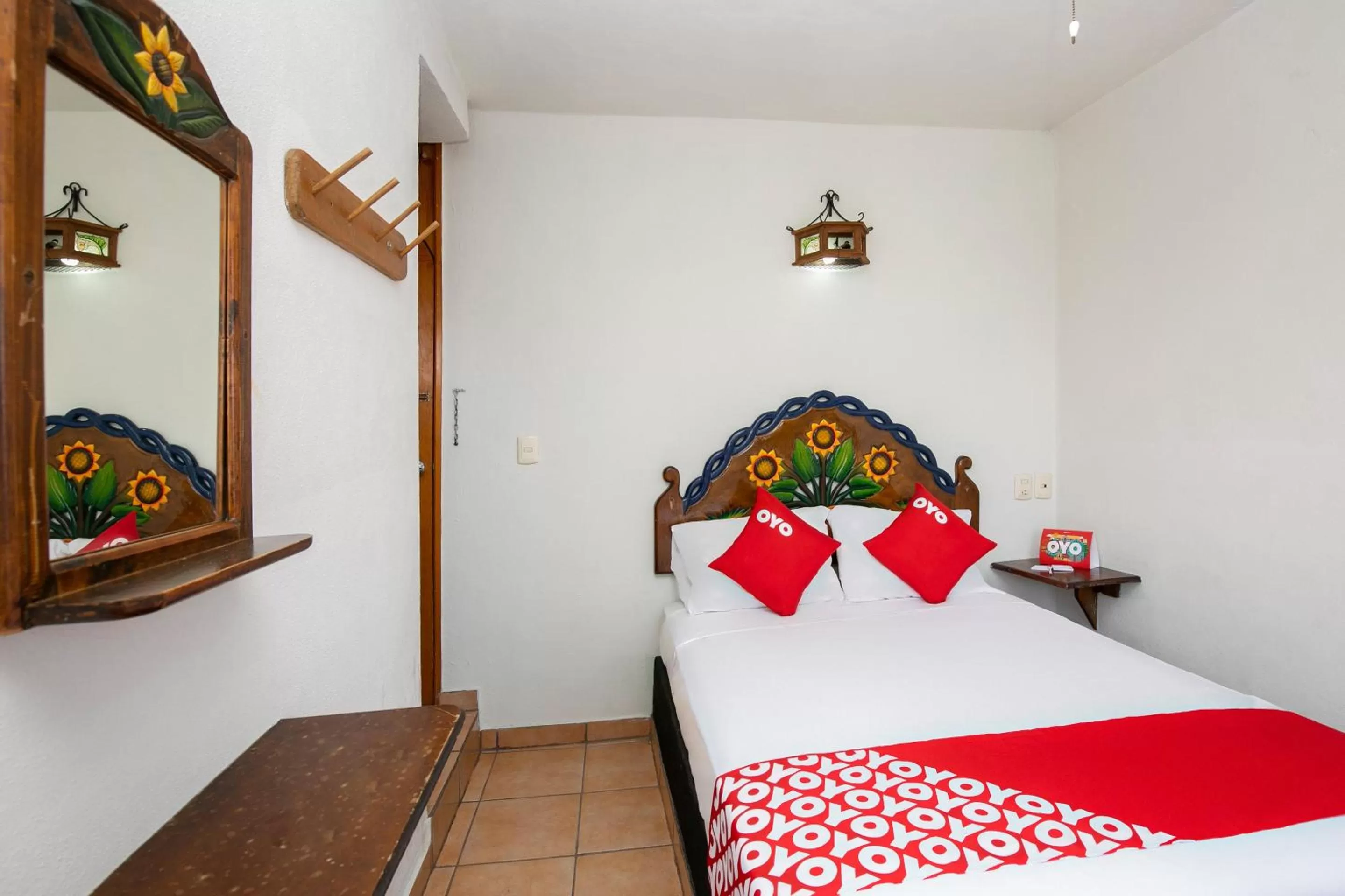 Bedroom in OYO La Casita