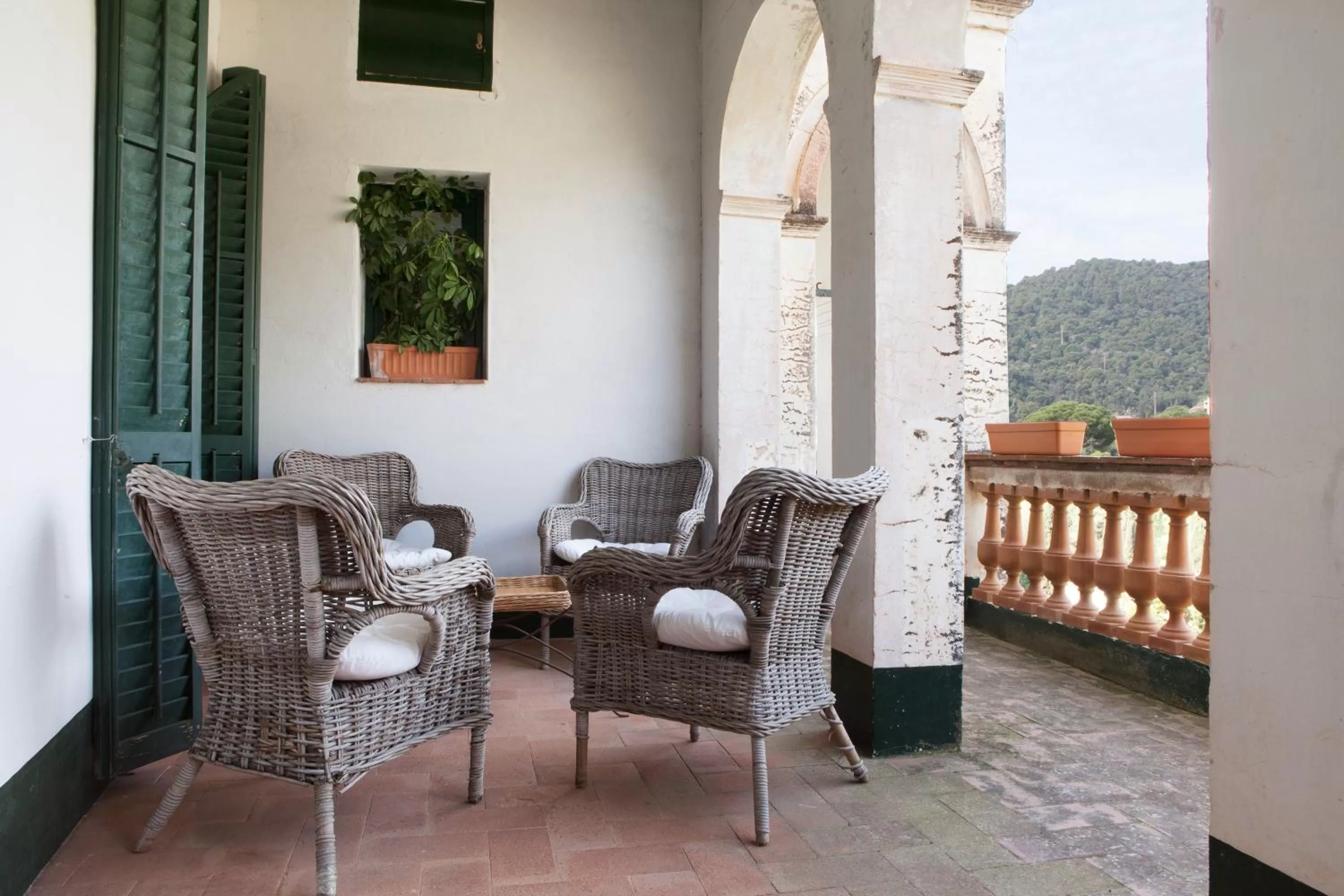 Balcony/Terrace in B&B Can Casadella